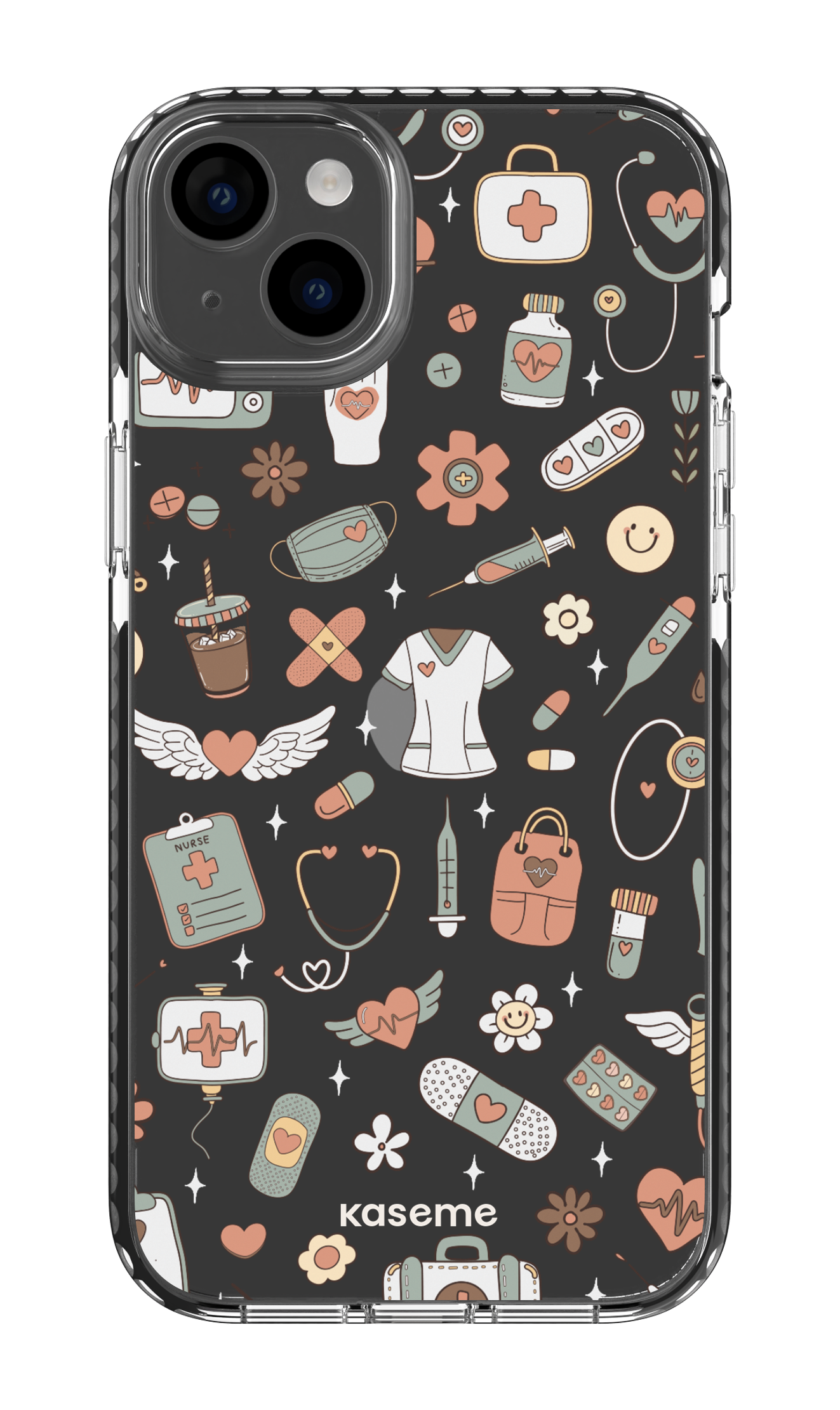 iPhone 14 Plus Clear Case Black Code Clear Case -