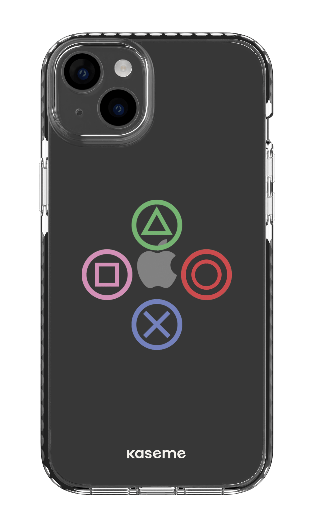 iPhone 14 Plus Clear Case Black Console clear case -