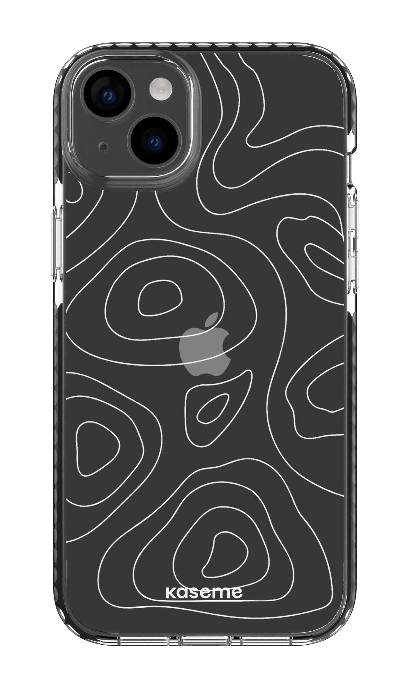 iPhone 14 Plus Clear Case Black Enigma Clear Case -