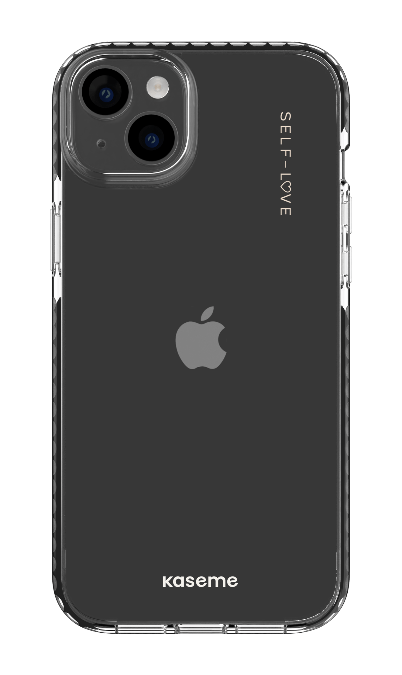 iPhone 14 Plus Clear Case Black Forevermore Clear Case -