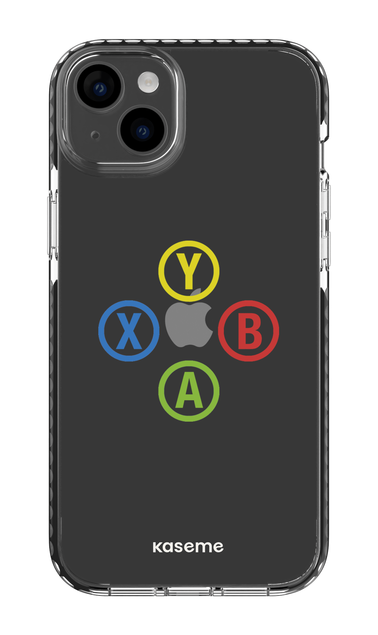 iPhone 14 Plus Clear Case Black Game clear case -