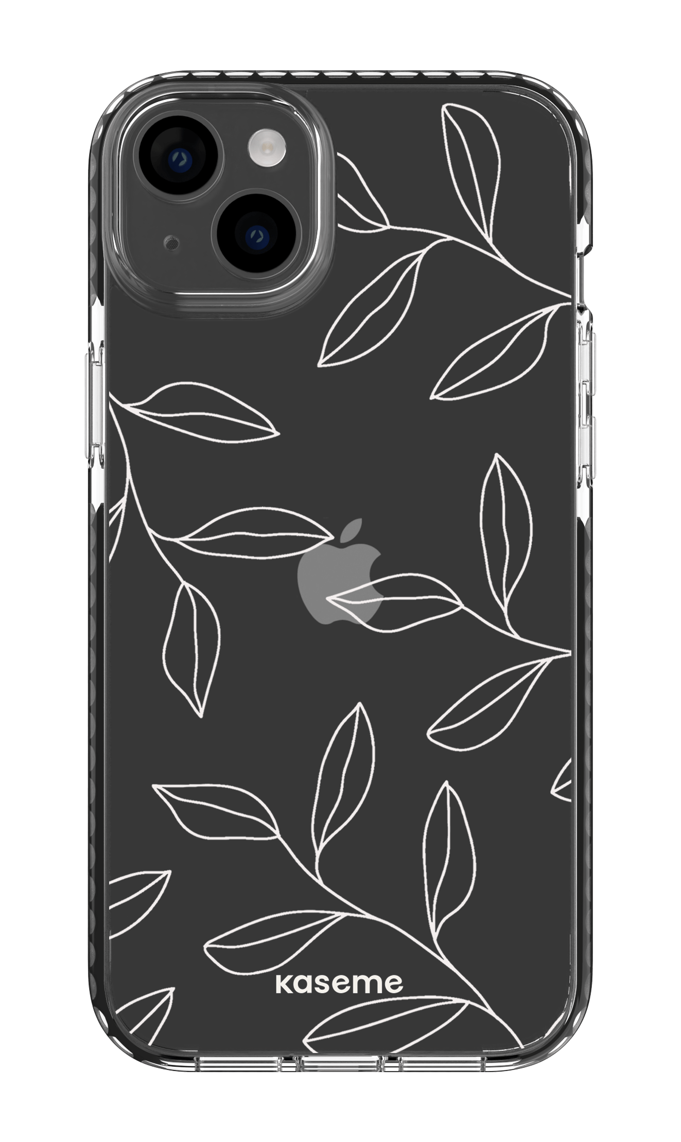 iPhone 14 Plus Clear Case Black Gloomy Clear Case -