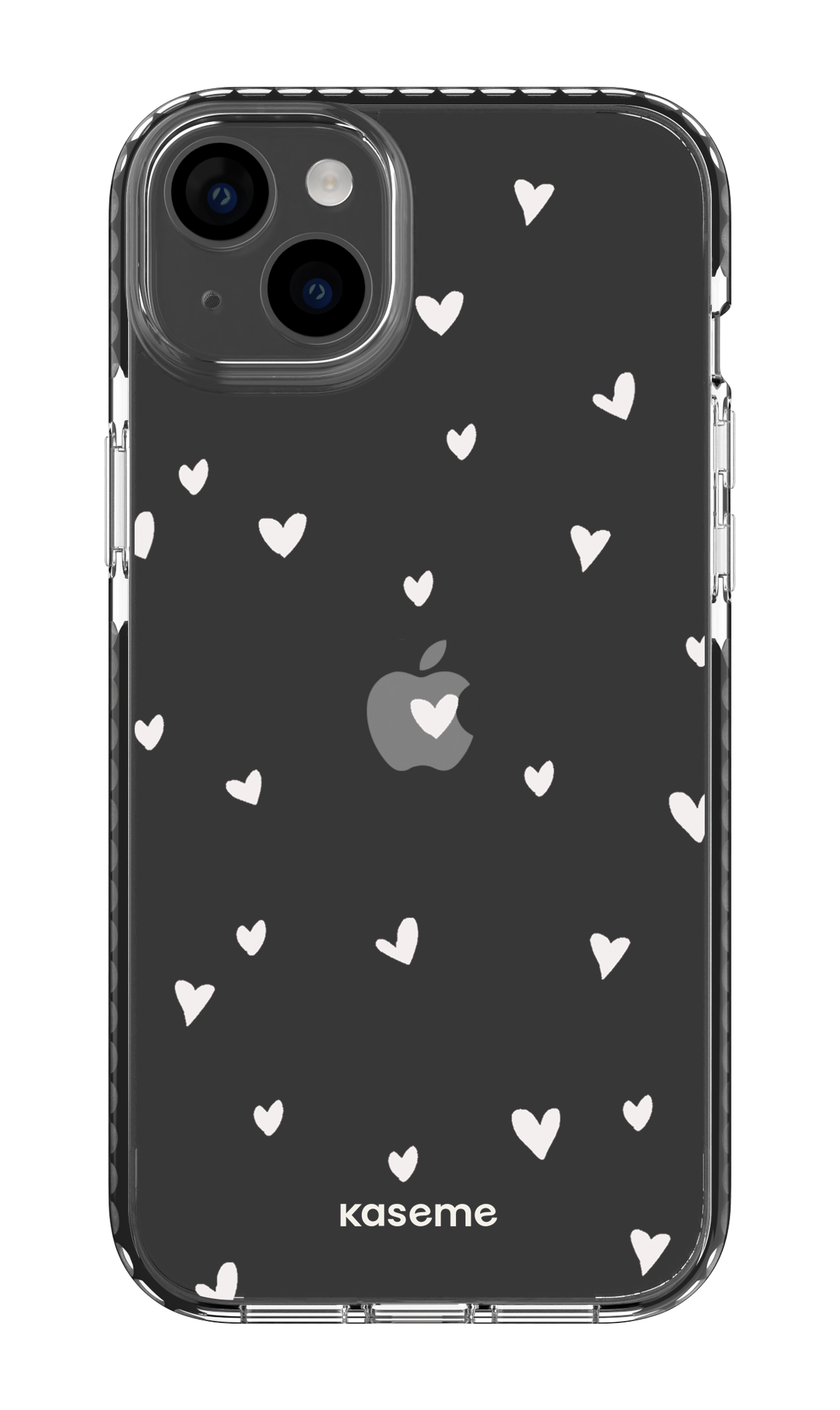 iPhone 14 Plus Clear Case Black Lovely Clear Case -