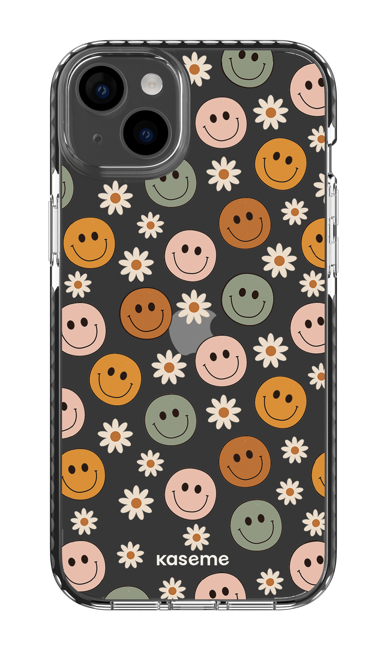 iPhone 14 Plus Clear Case Black Smirk Clear Case -