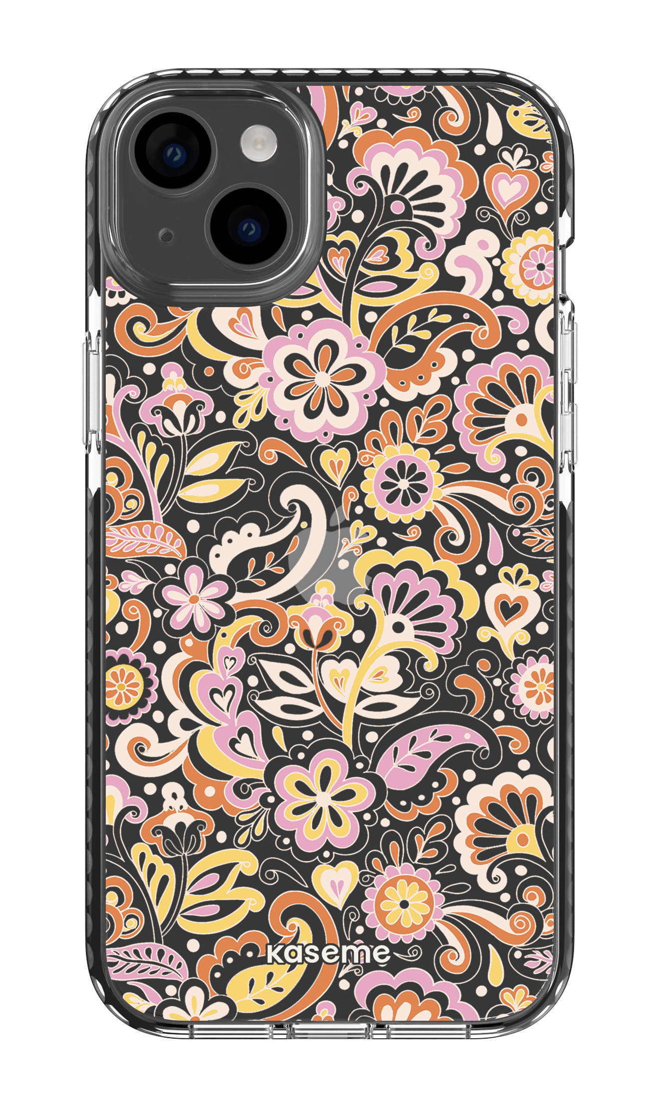 iPhone 14 Plus Clear Case Black Sunbathe Clear Case -