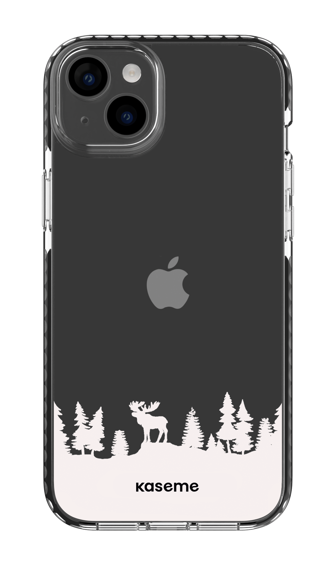 iPhone 14 Plus Clear Case Black The Moose Clear Case -
