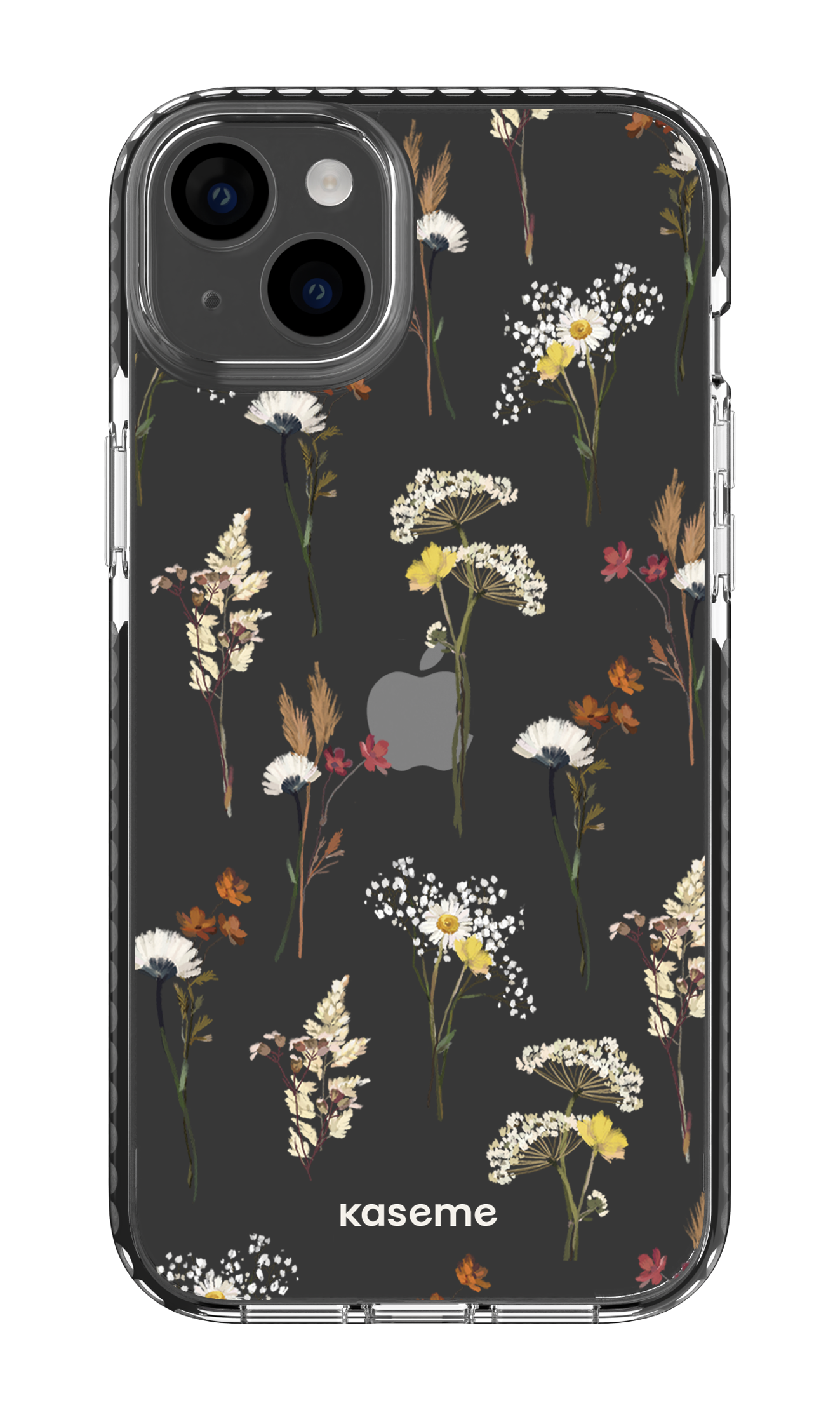 iPhone 14 Plus Clear Case Black Wilderness Clear Case -