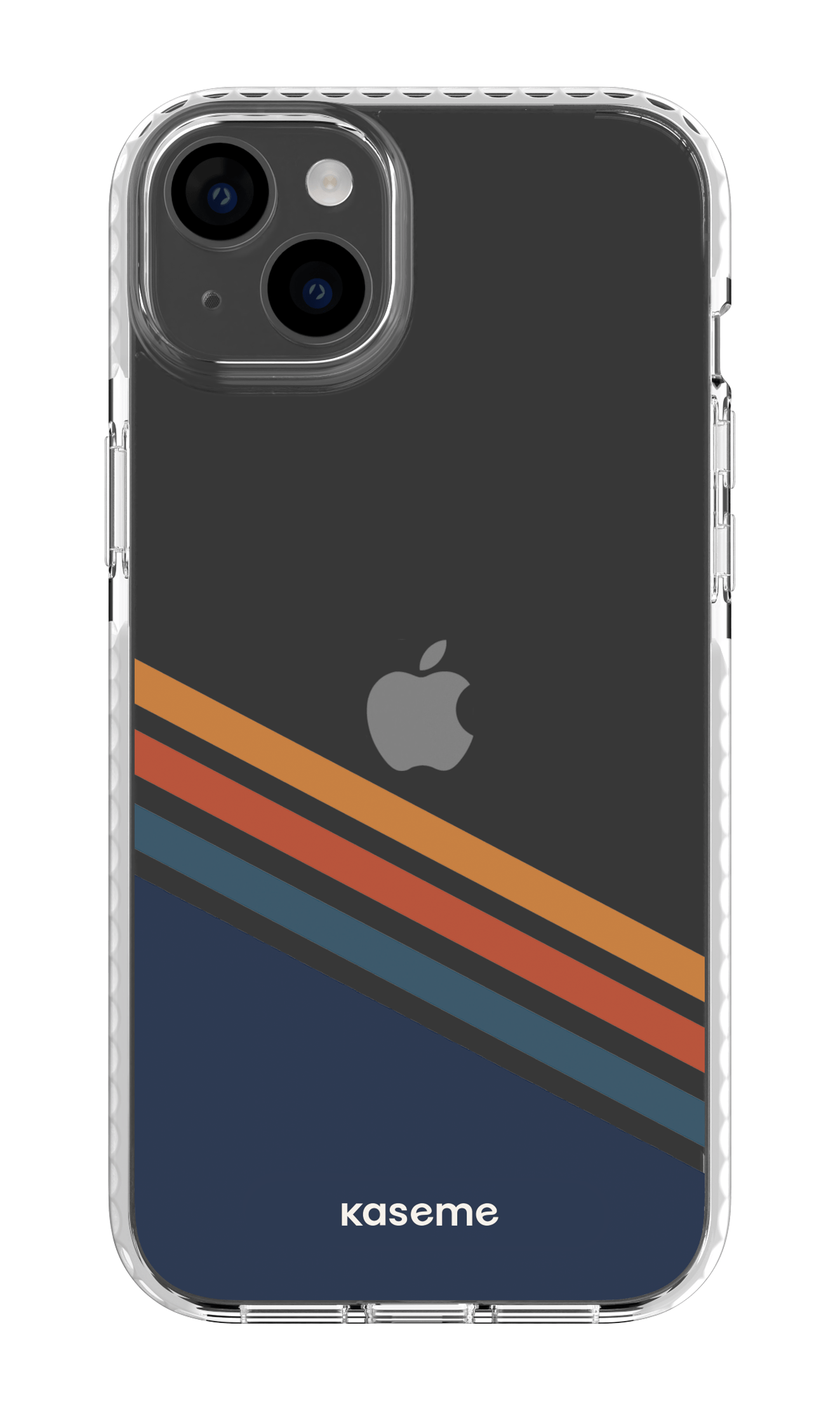 iPhone 14 Plus Clear Case White Bitter Clear Case -