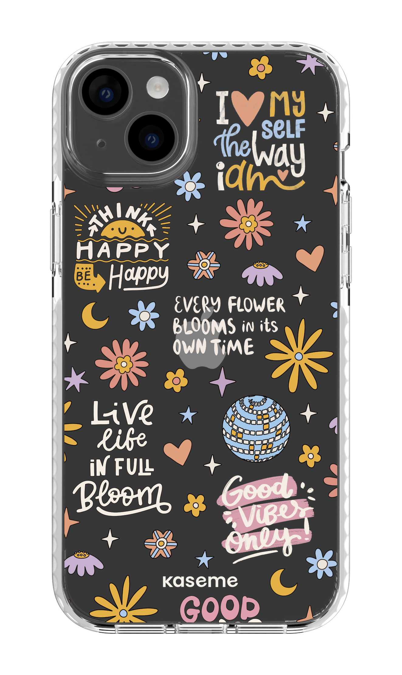 iPhone 14 Plus Clear Case White Candid clear case -