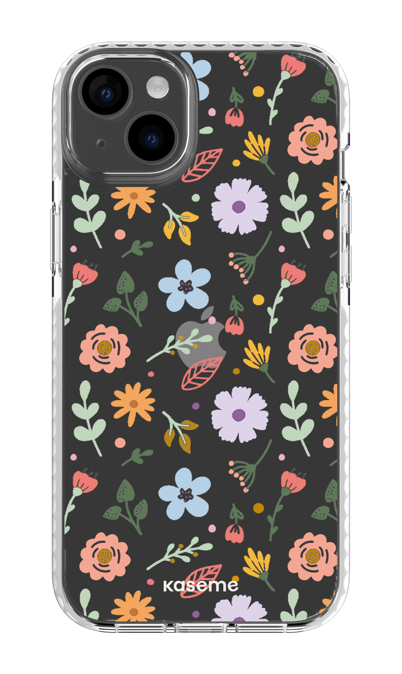 iPhone 14 Plus Clear Case White Charm Clear Case -