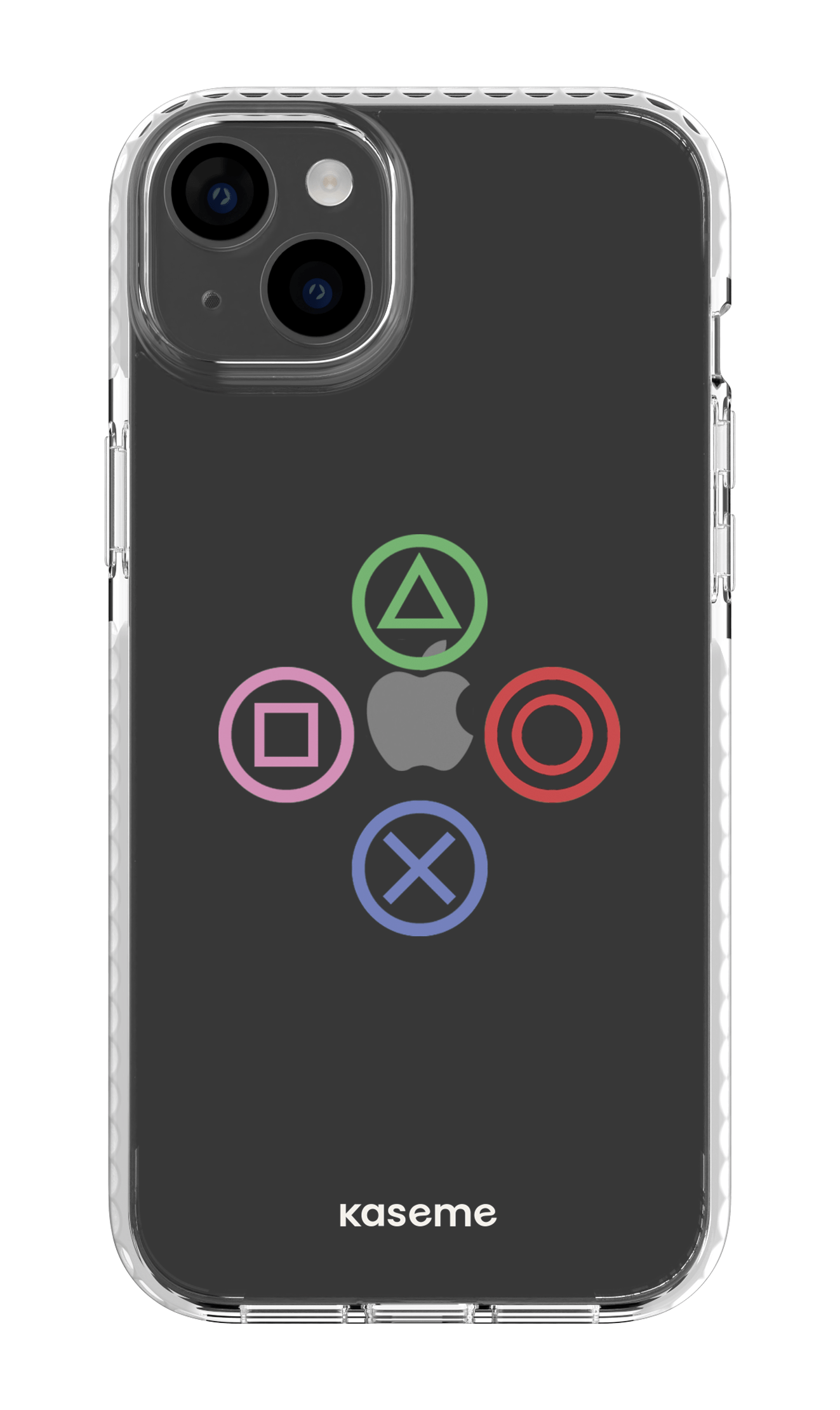 iPhone 14 Plus Clear Case White Console clear case -