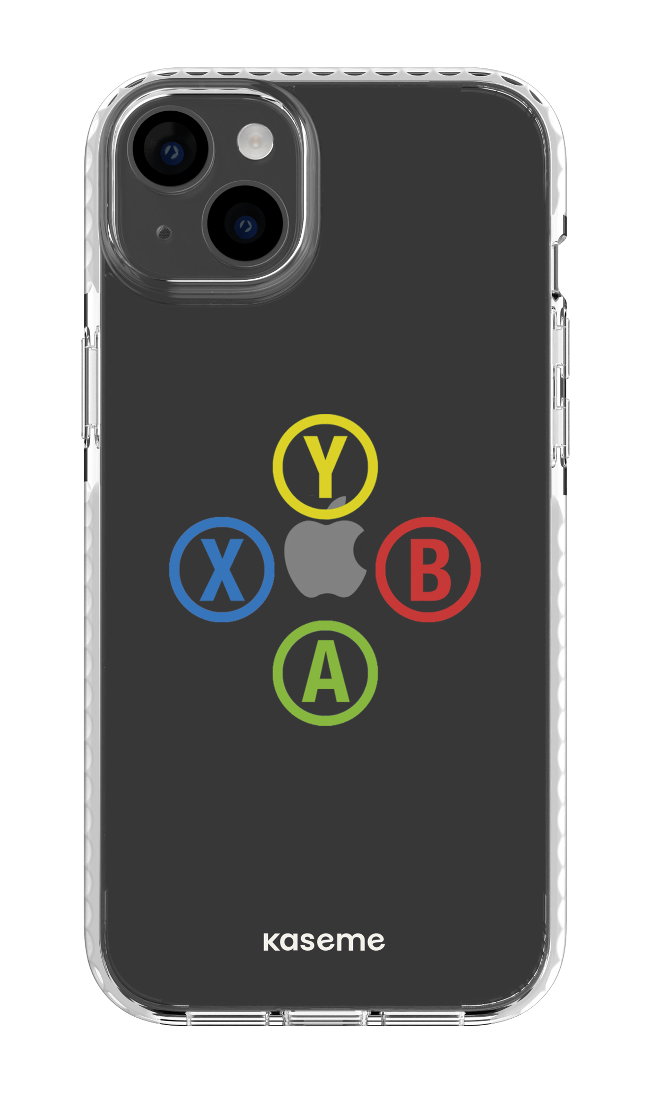 iPhone 14 Plus Clear Case White Game clear case -