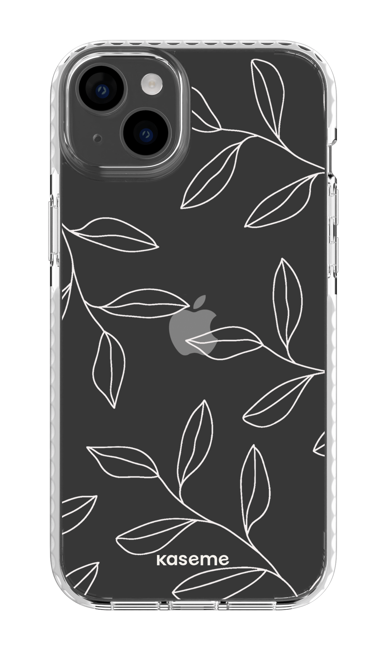 iPhone 14 Plus Clear Case White Gloomy Clear Case -