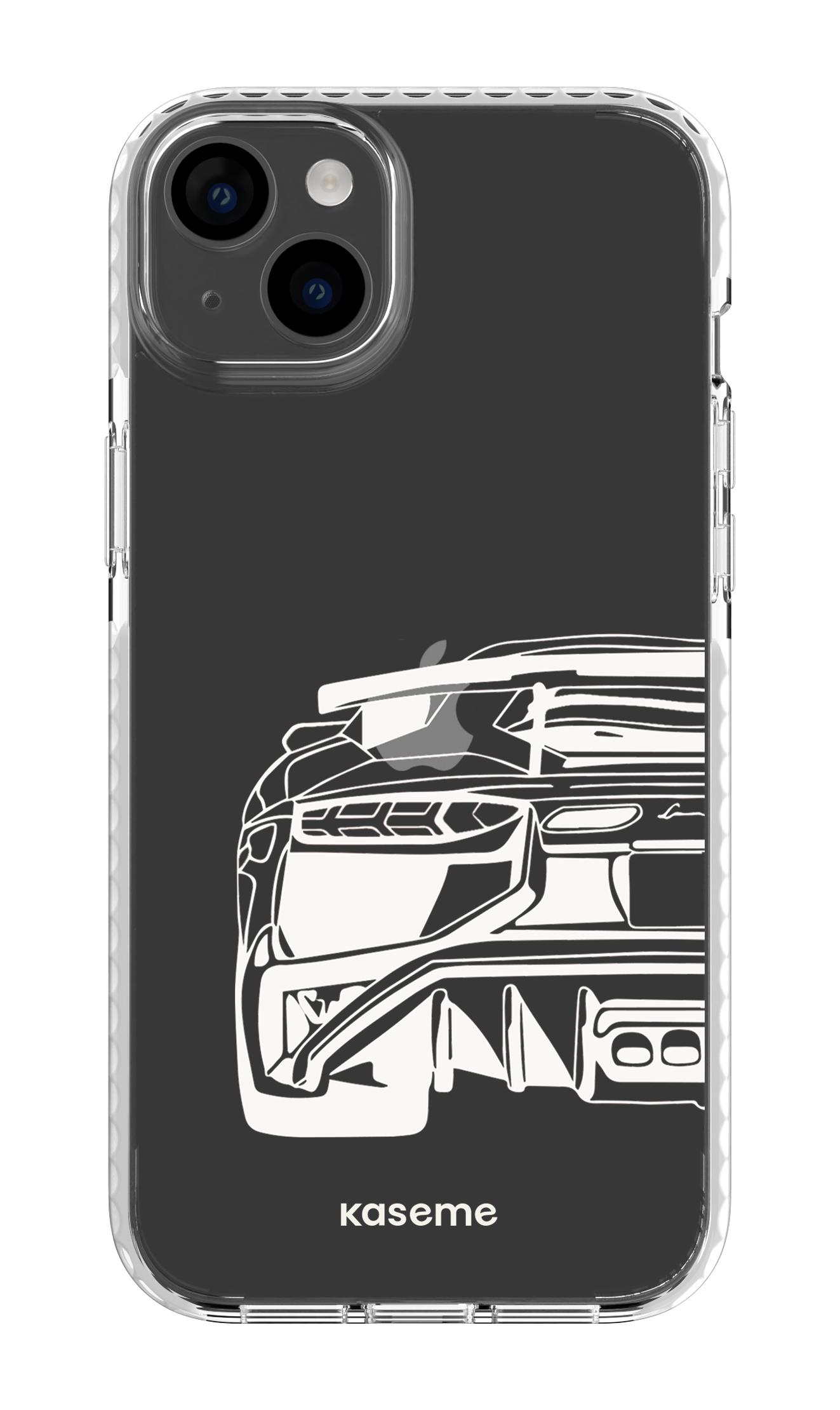 iPhone 14 Plus Clear Case White Lambo clear case -