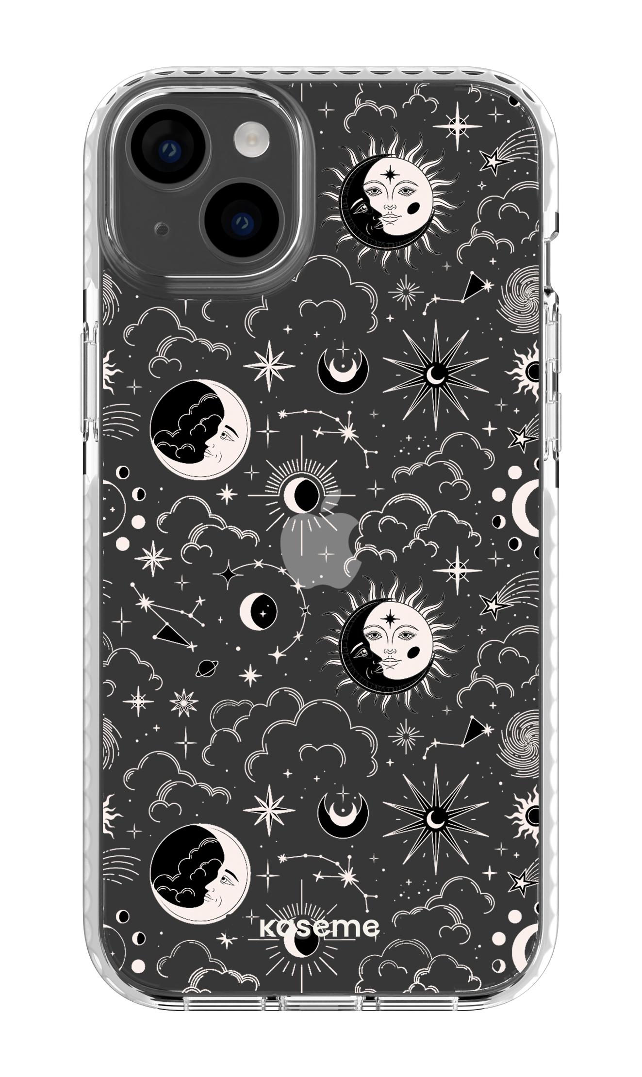 iPhone 14 Plus Clear Case White Milky Way White Clear Case -