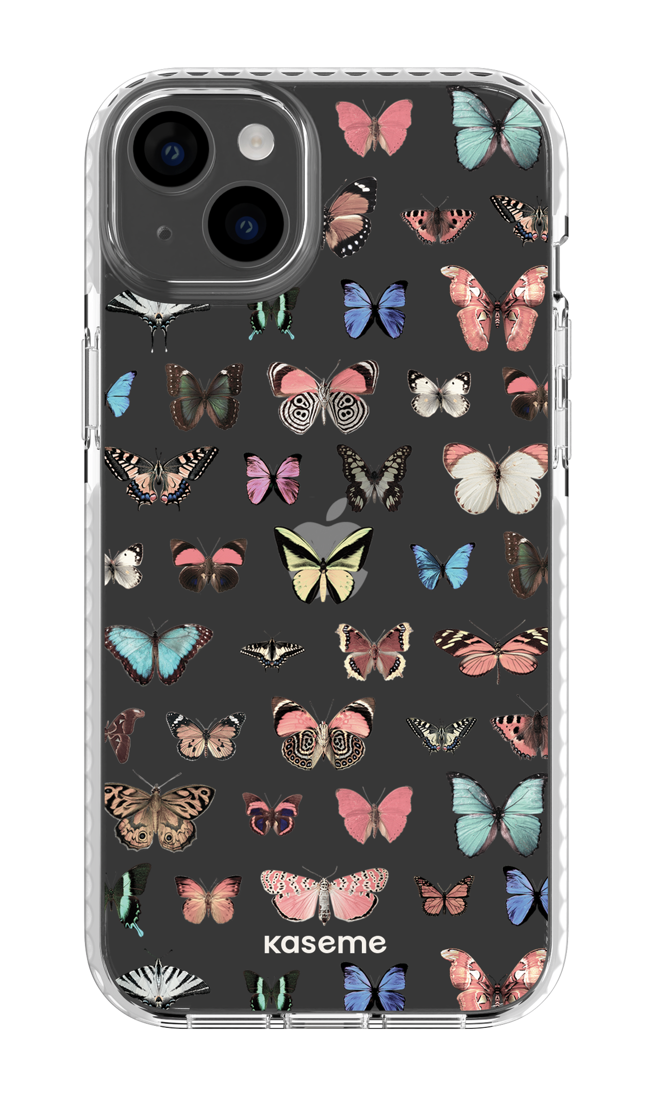 iPhone 14 Plus Clear Case White Paloma clear case -