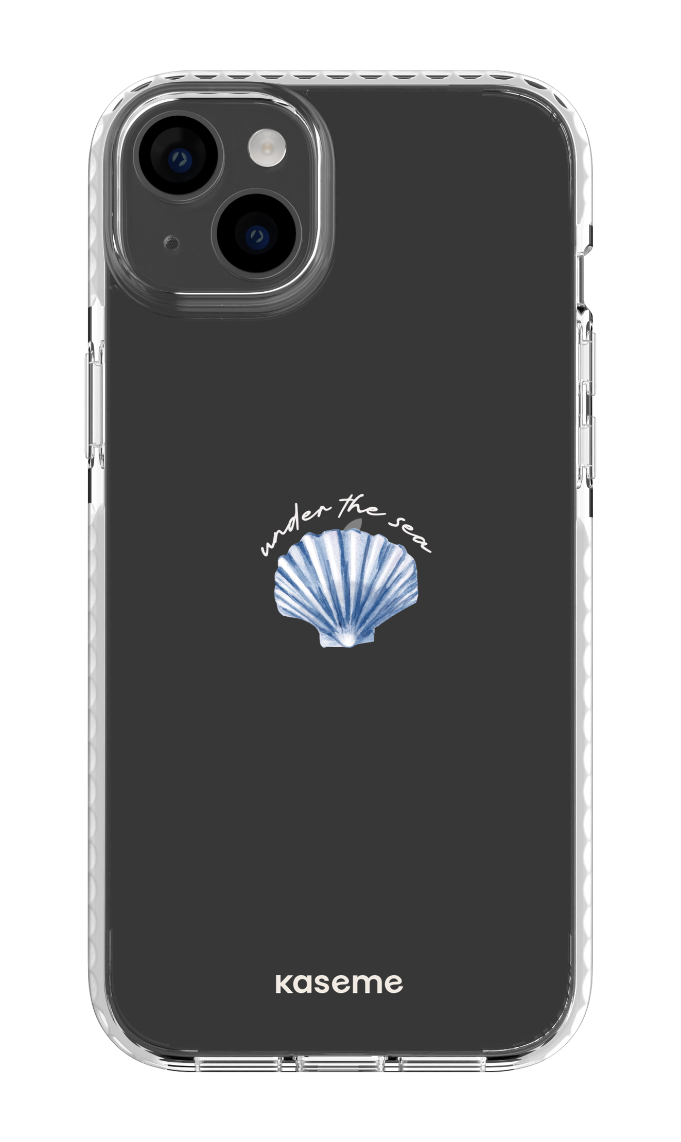 iPhone 14 Plus Clear Case White Sealia Clear Case -