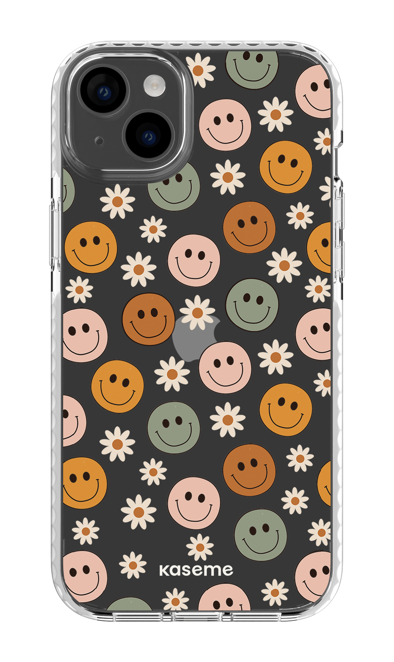 iPhone 14 Plus Clear Case White Smirk Clear Case -