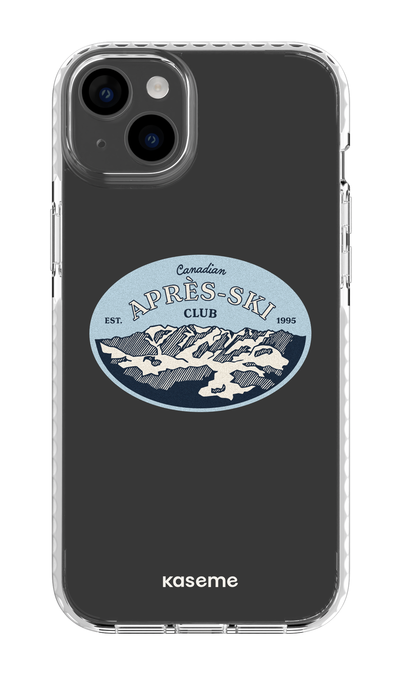 iPhone 14 Plus Clear Case White Whistler Clear Case -