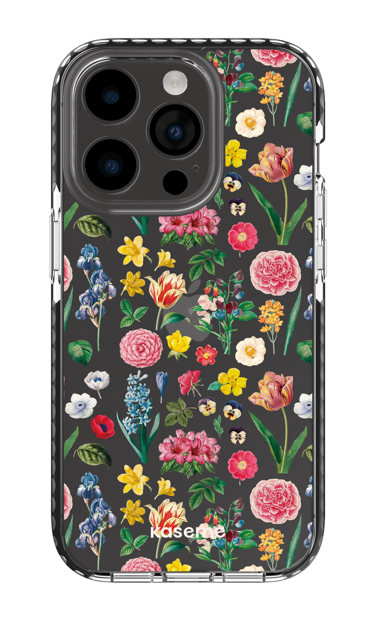 iPhone 14 Pro Clear Case - Black Amelia Clear Case -