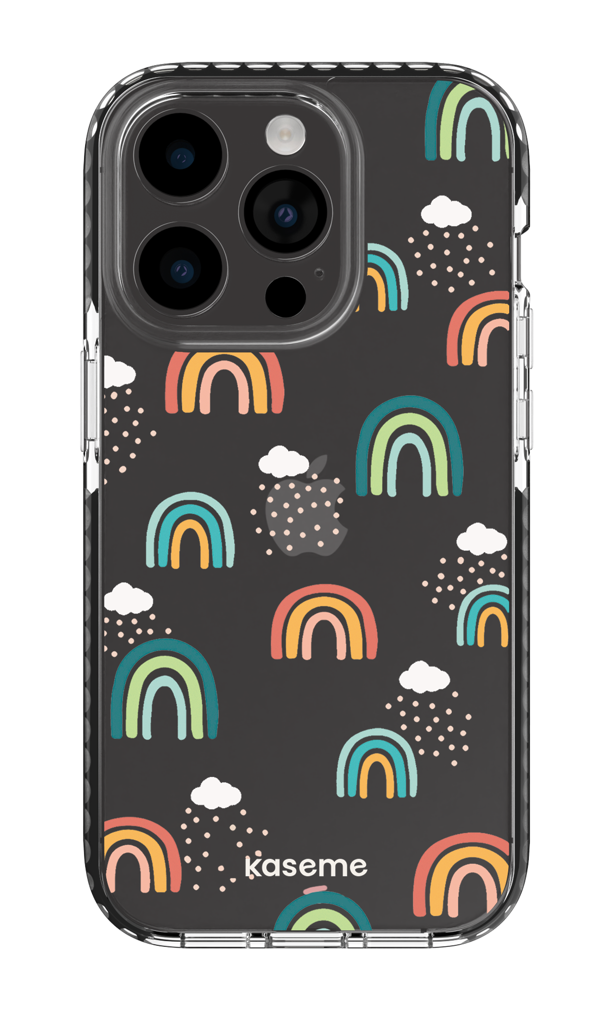 iPhone 14 Pro Clear Case - Black Be You Clear Case -