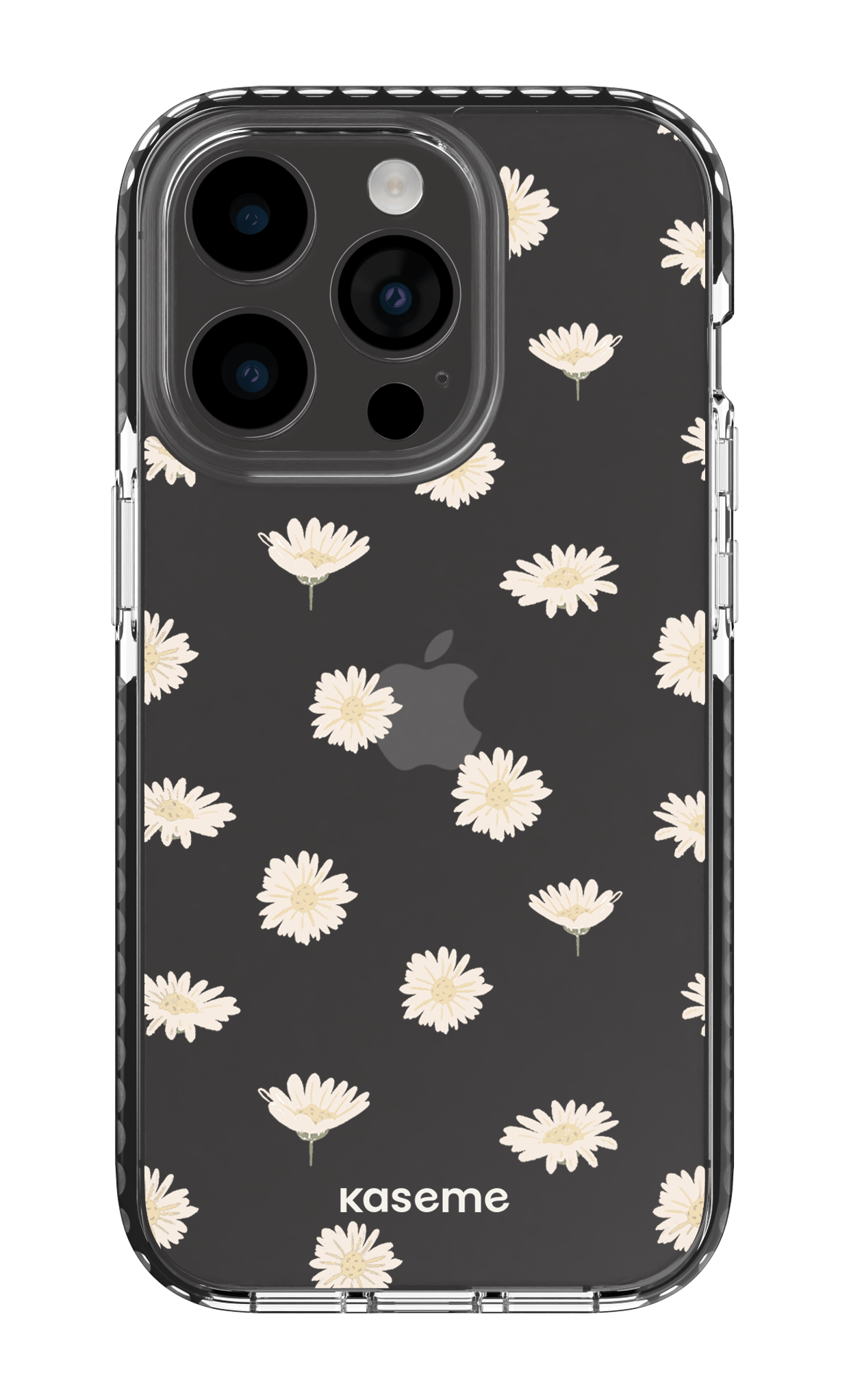 iPhone 14 Pro Clear Case - Black Bella Clear Case -