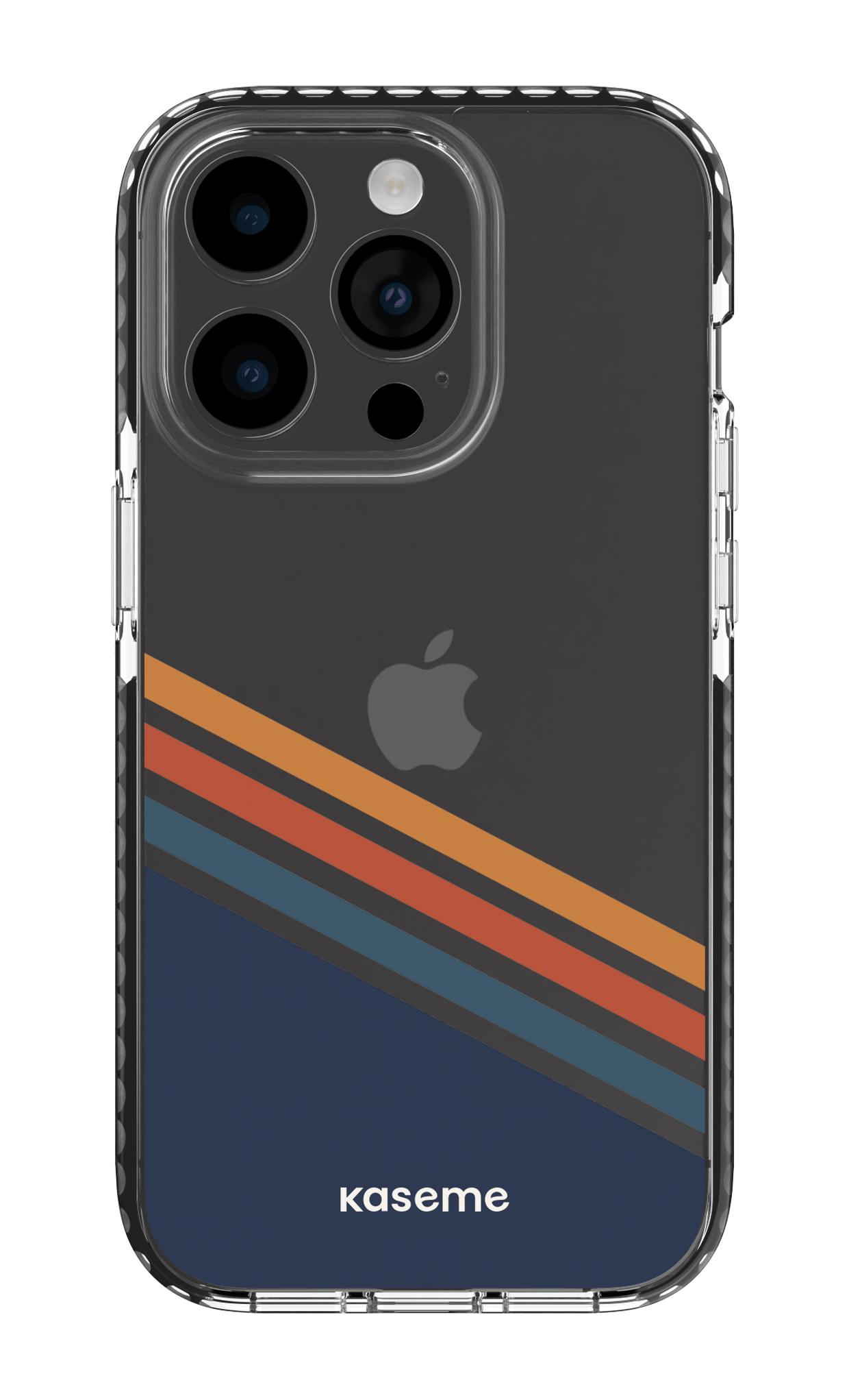 iPhone 14 Pro Clear Case - Black Bitter Clear Case -