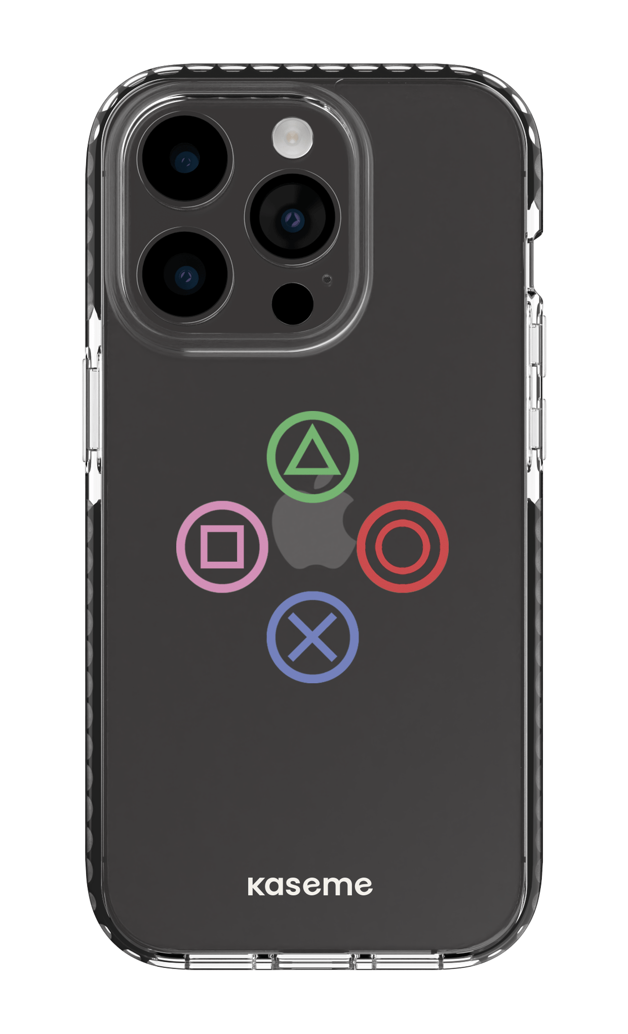 iPhone 14 Pro Clear Case - Black Console clear case -