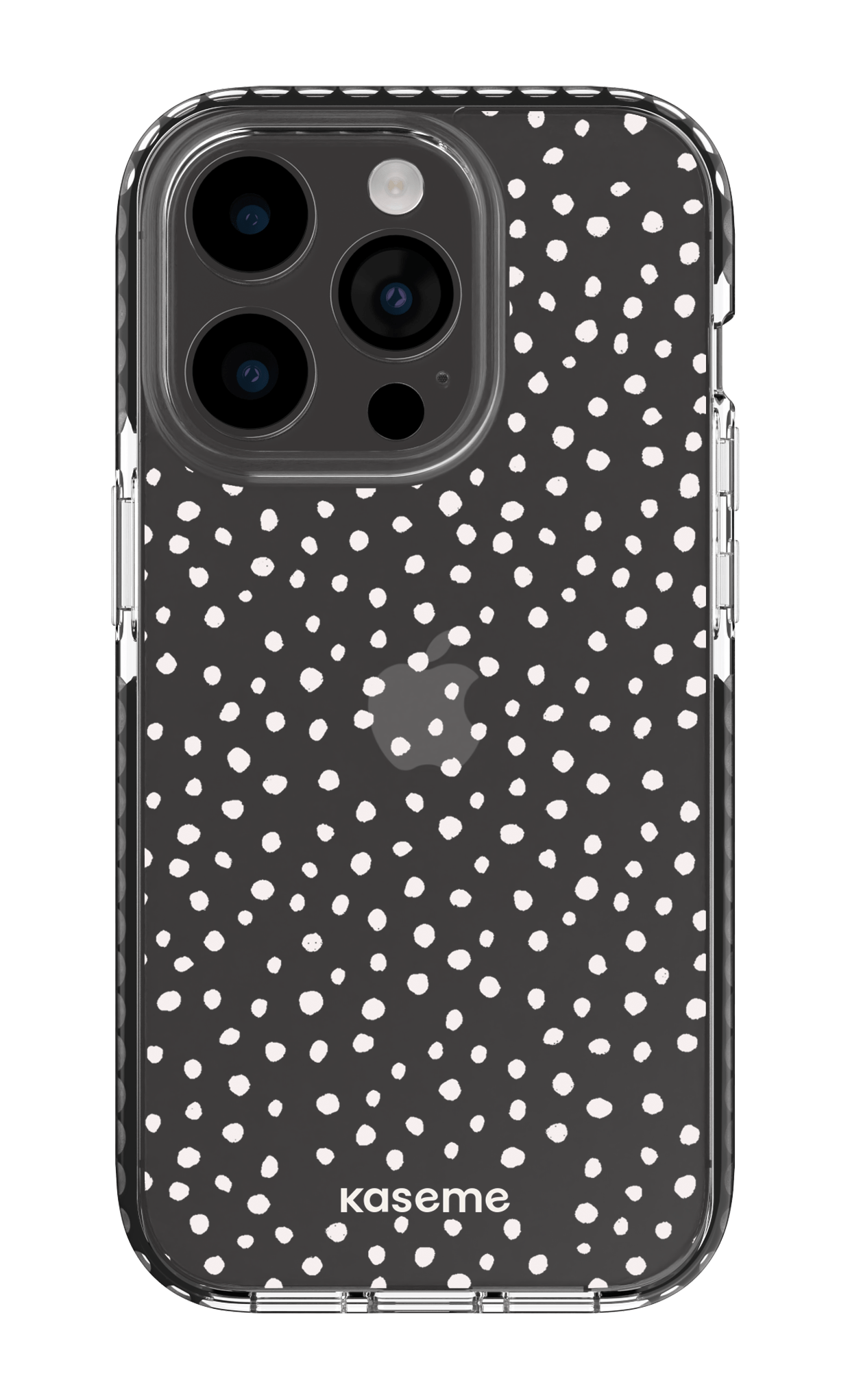 iPhone 14 Pro Clear Case - Black Honey Clear Case -