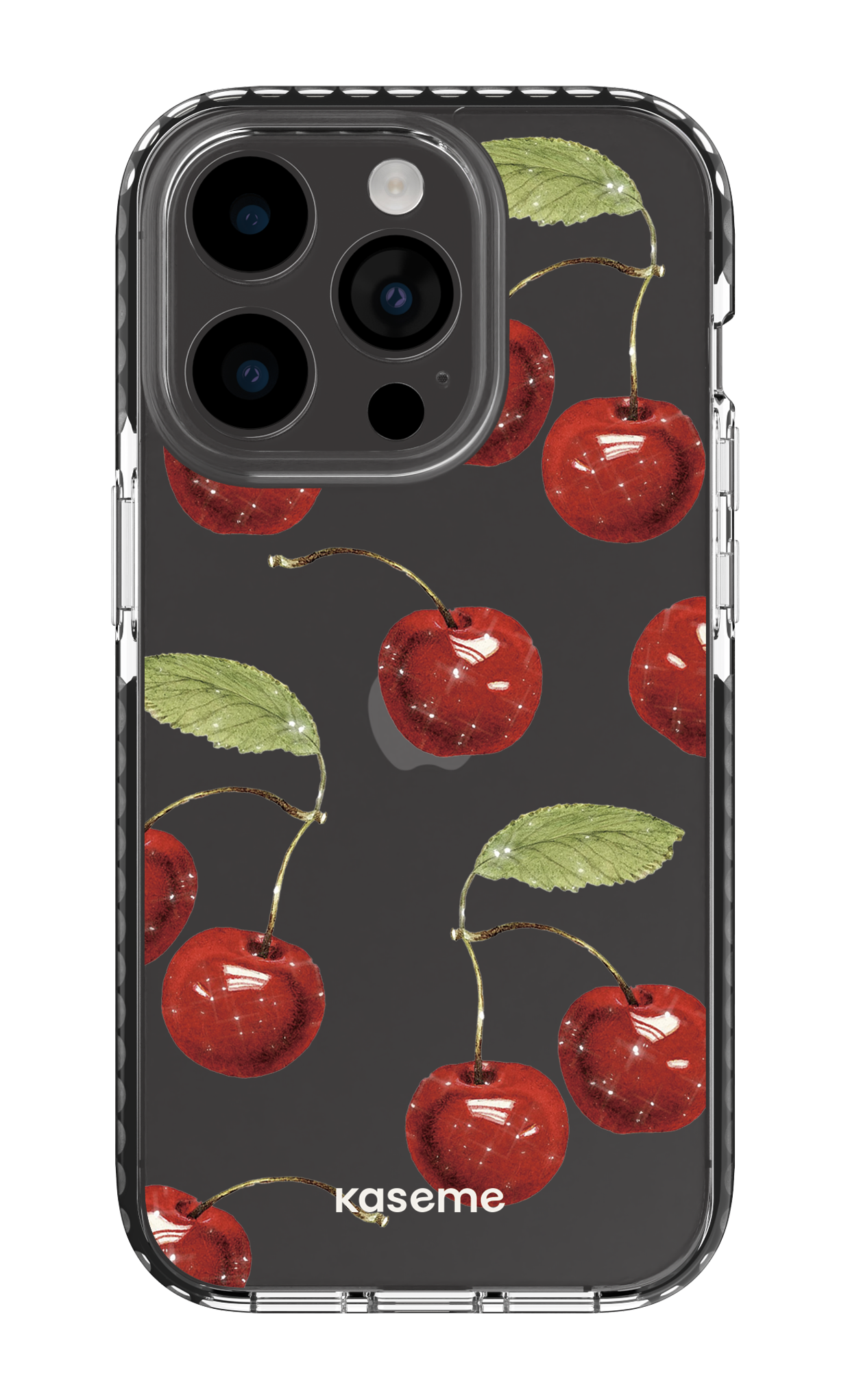 iPhone 14 Pro Clear Case - Black Juicy Clear Case -