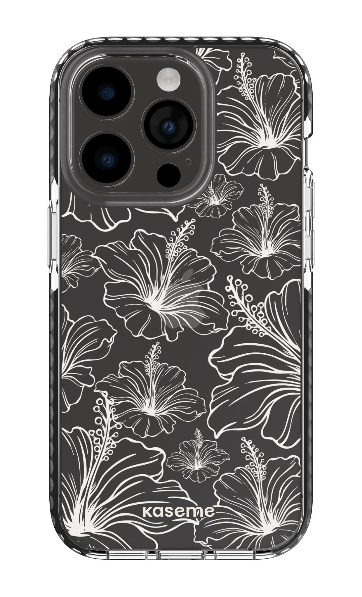 iPhone 14 Pro Clear Case - Black Kahala Clear Case -