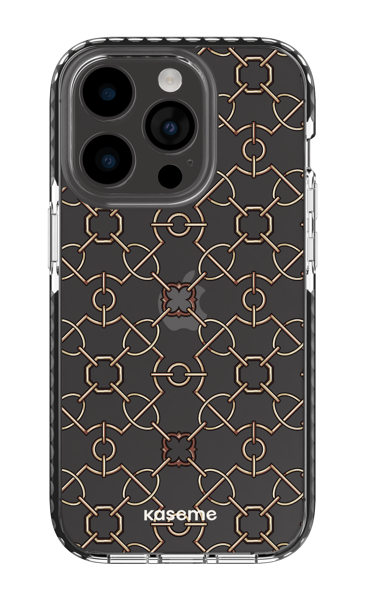 iPhone 14 Pro Clear Case - Black Refined Clear Case -