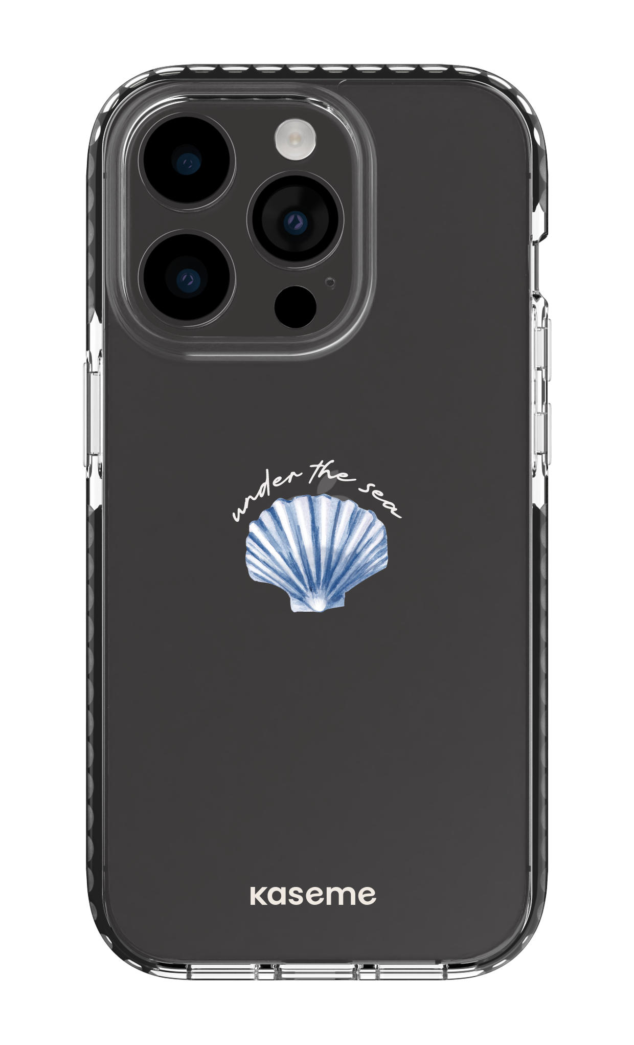 iPhone 14 Pro Clear Case - Black Sealia Clear Case -