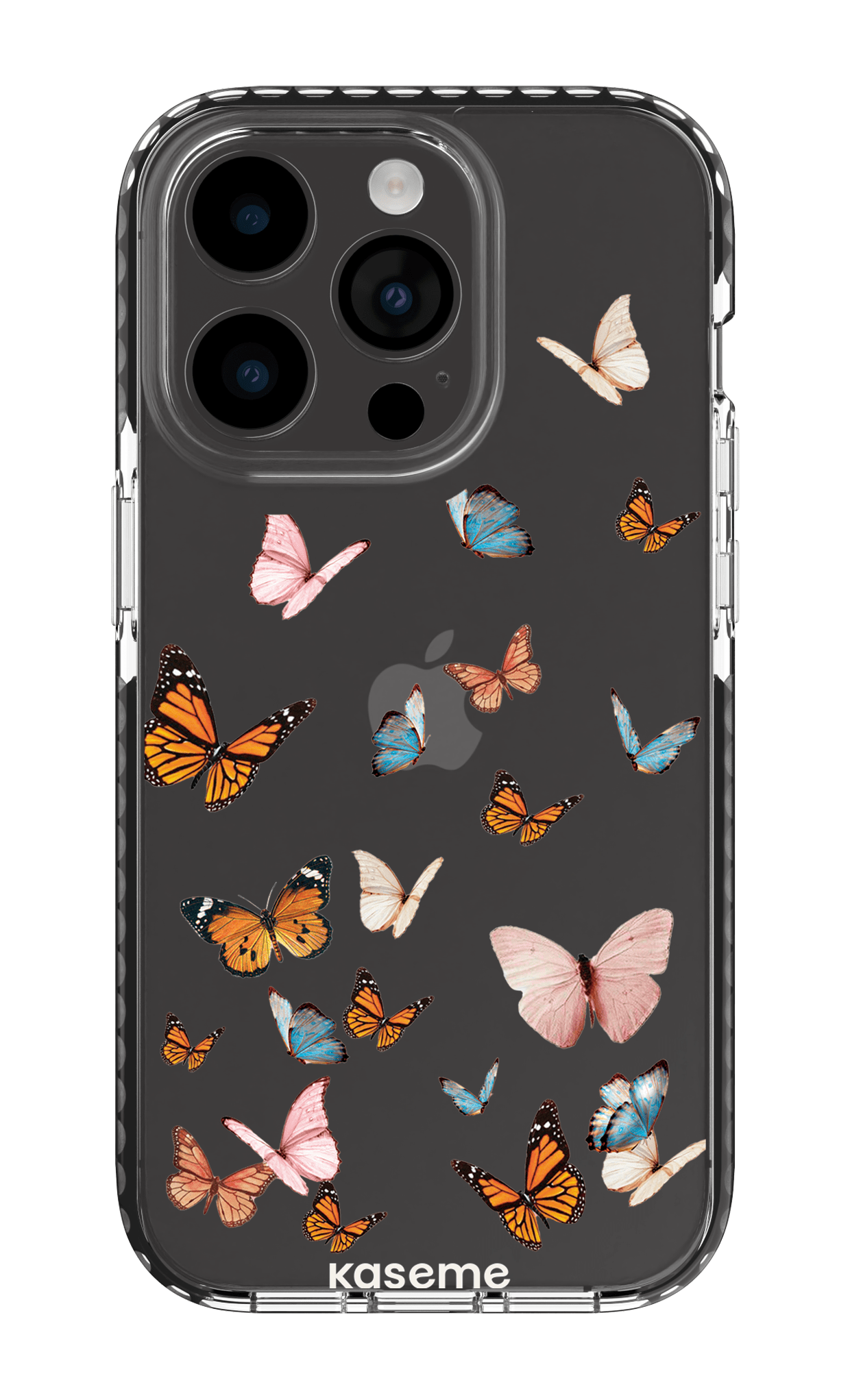 iPhone 14 Pro Clear Case - Black Soarin Clear Case -