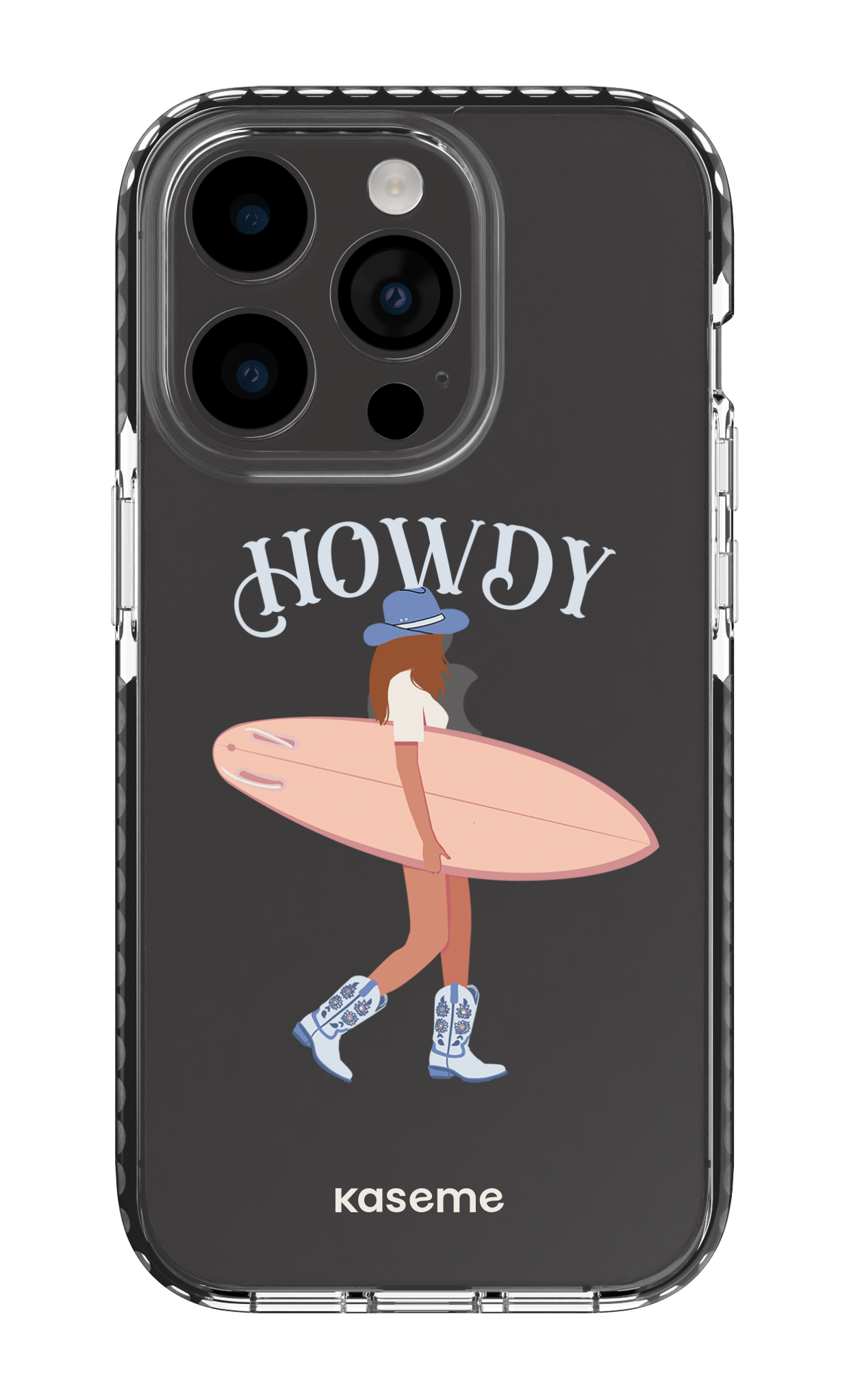 iPhone 14 Pro Clear Case - Black Westsea Clear Case -