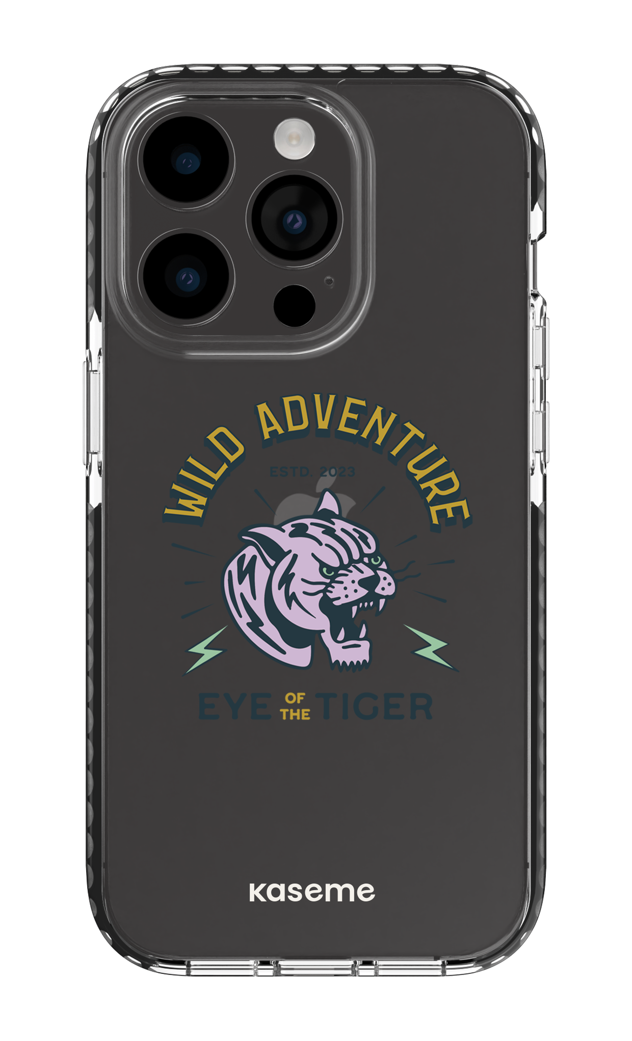 iPhone 14 Pro Clear Case - Black Wildcats clear case -