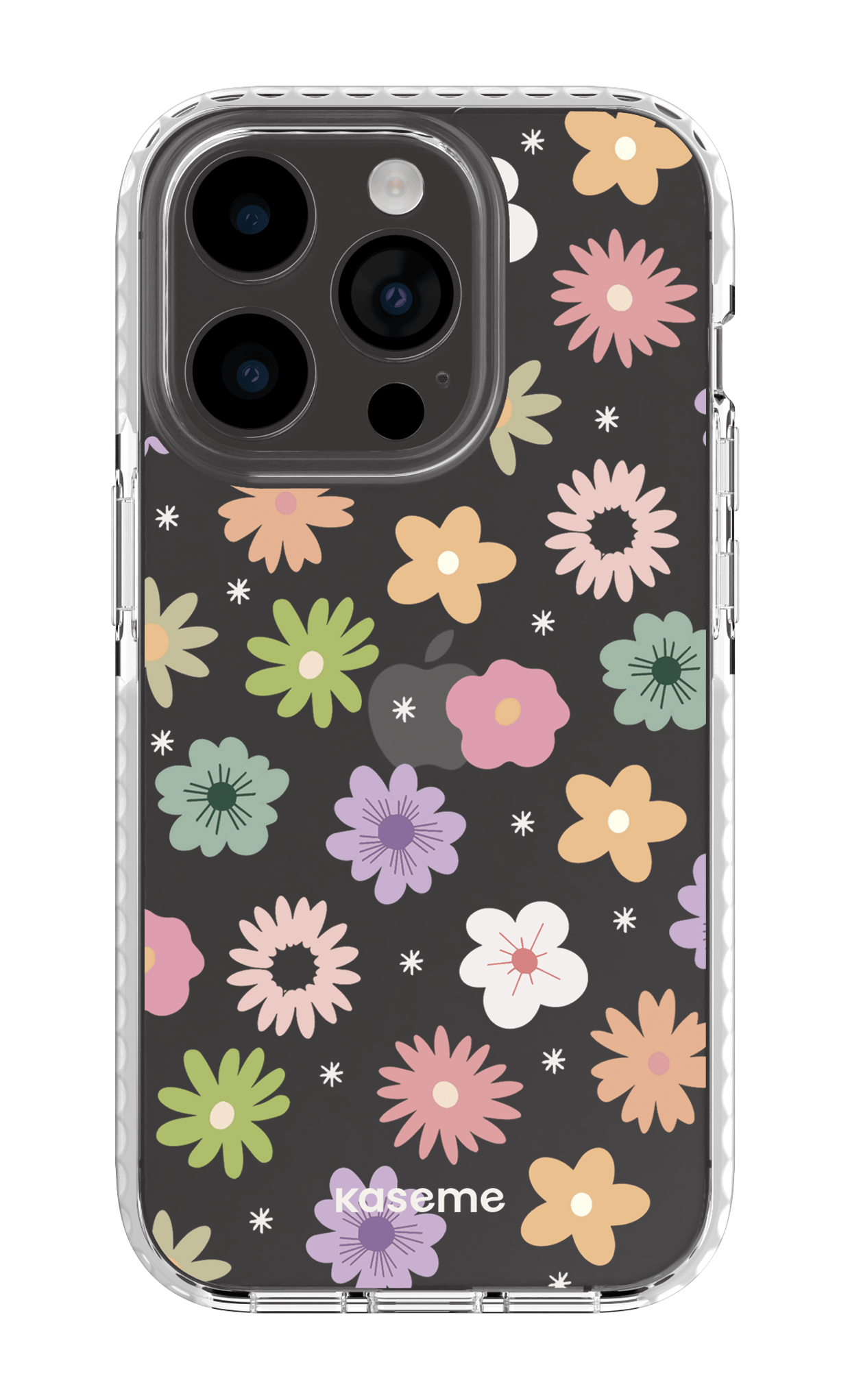 iPhone 14 Pro Clear Case white Adore small clear case -