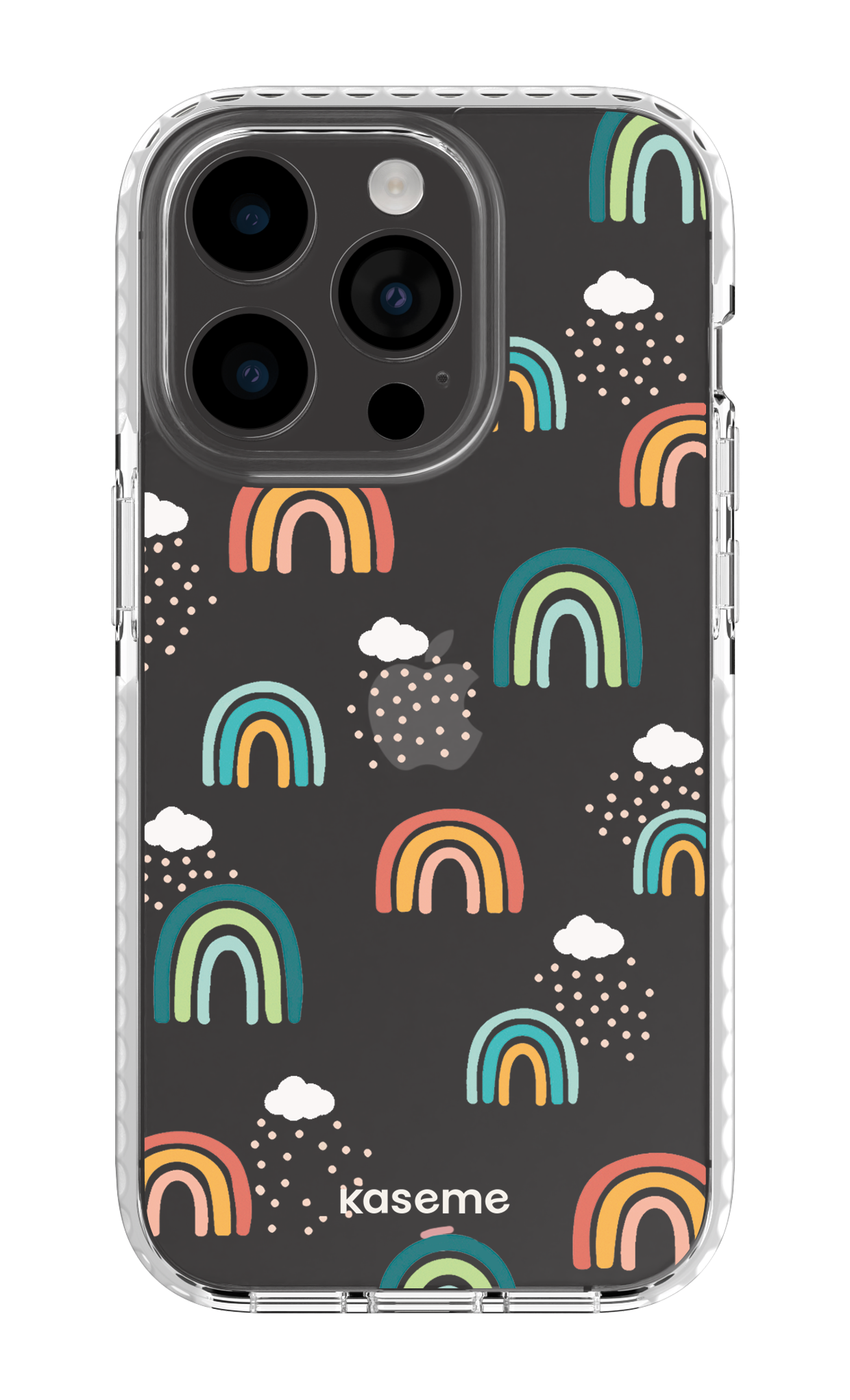 iPhone 14 Pro Clear Case white Be You Clear Case -