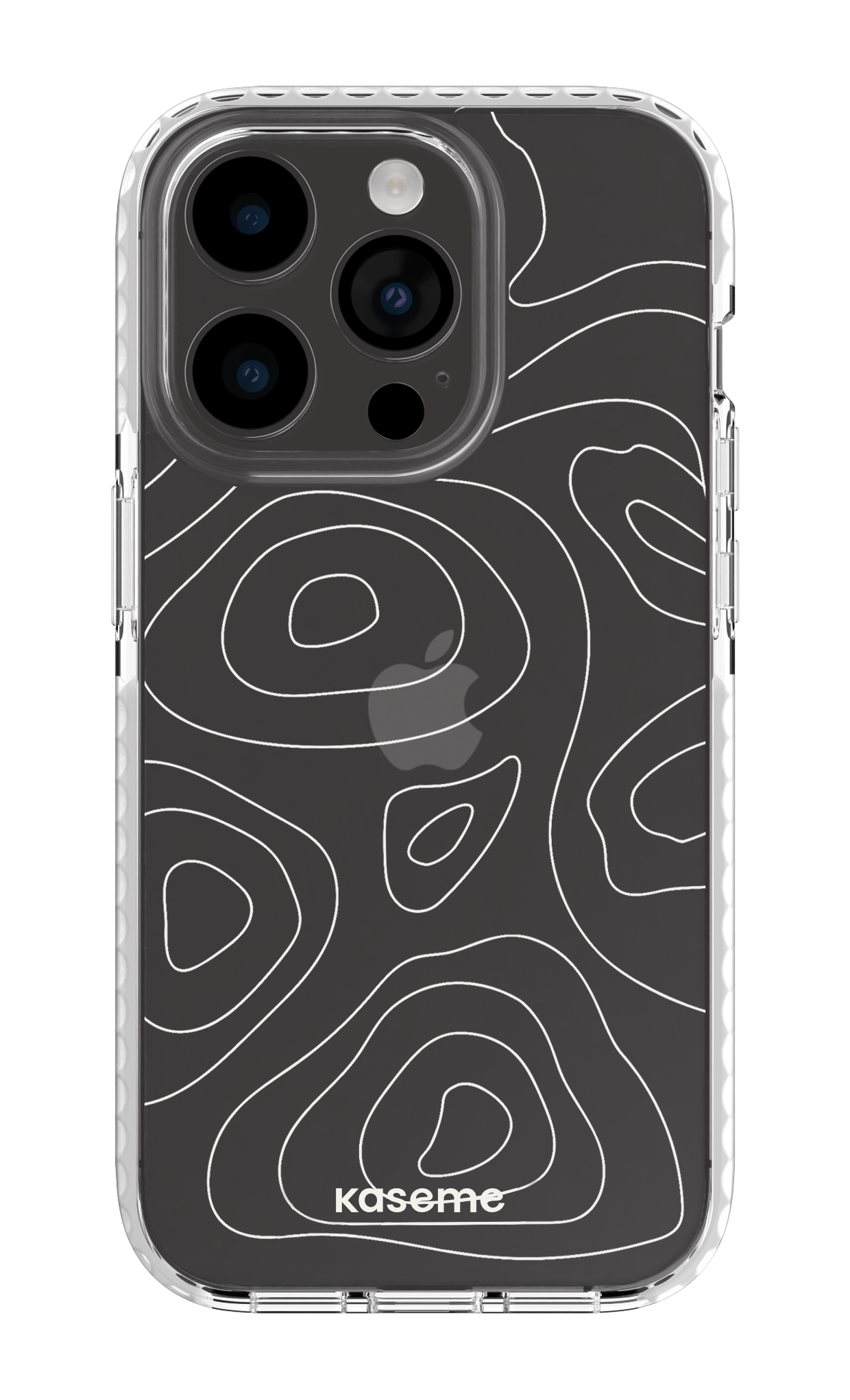 iPhone 14 Pro Clear Case white Enigma Clear Case -