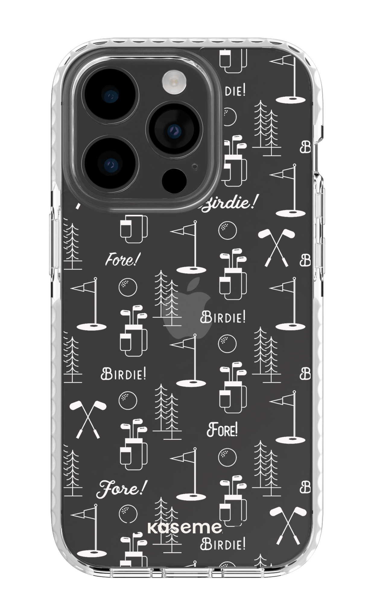 iPhone 14 Pro Clear Case white Fore clear case -