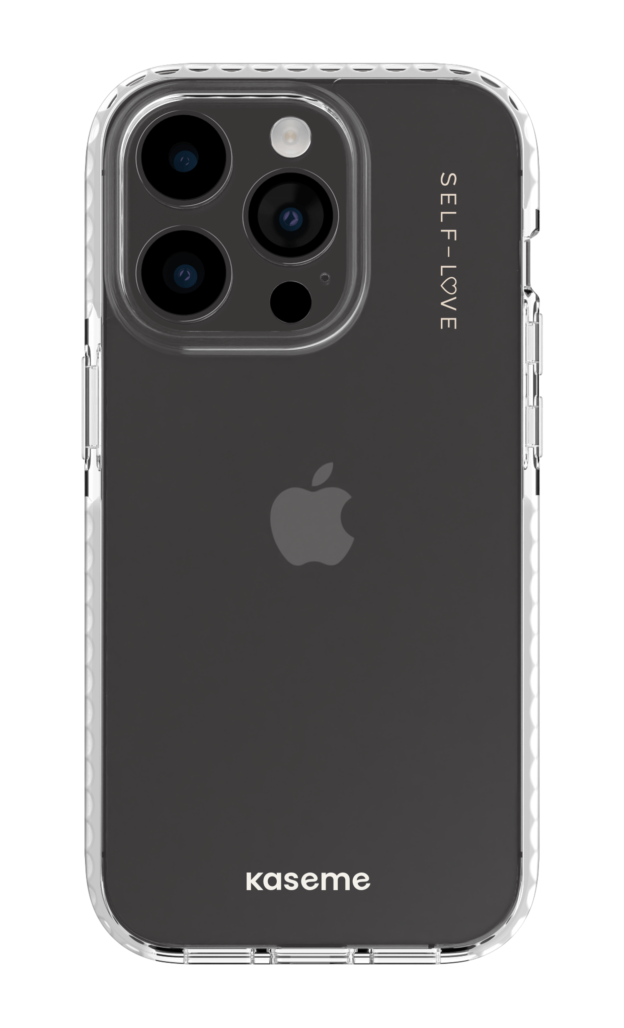 iPhone 14 Pro Clear Case white Forevermore Clear Case -