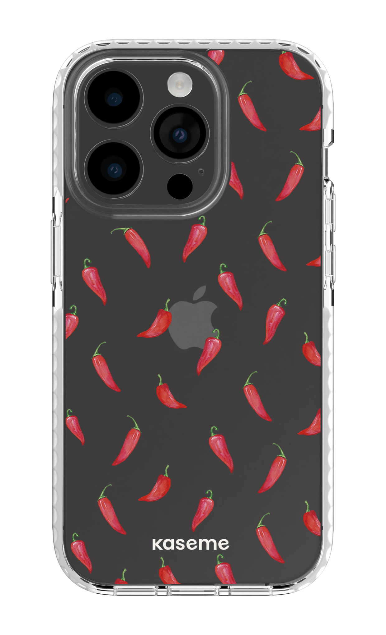 iPhone 14 Pro Clear Case white Hottie clear case -