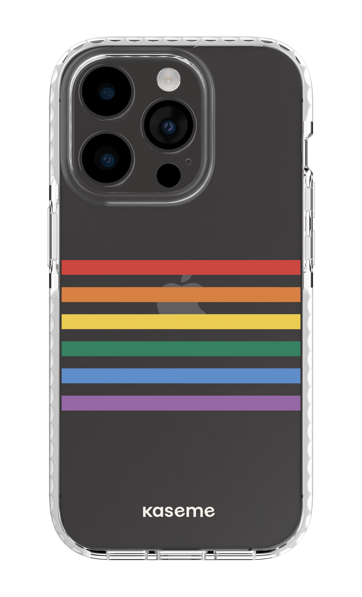 iPhone 14 Pro Clear Case white Out and proud clear case -