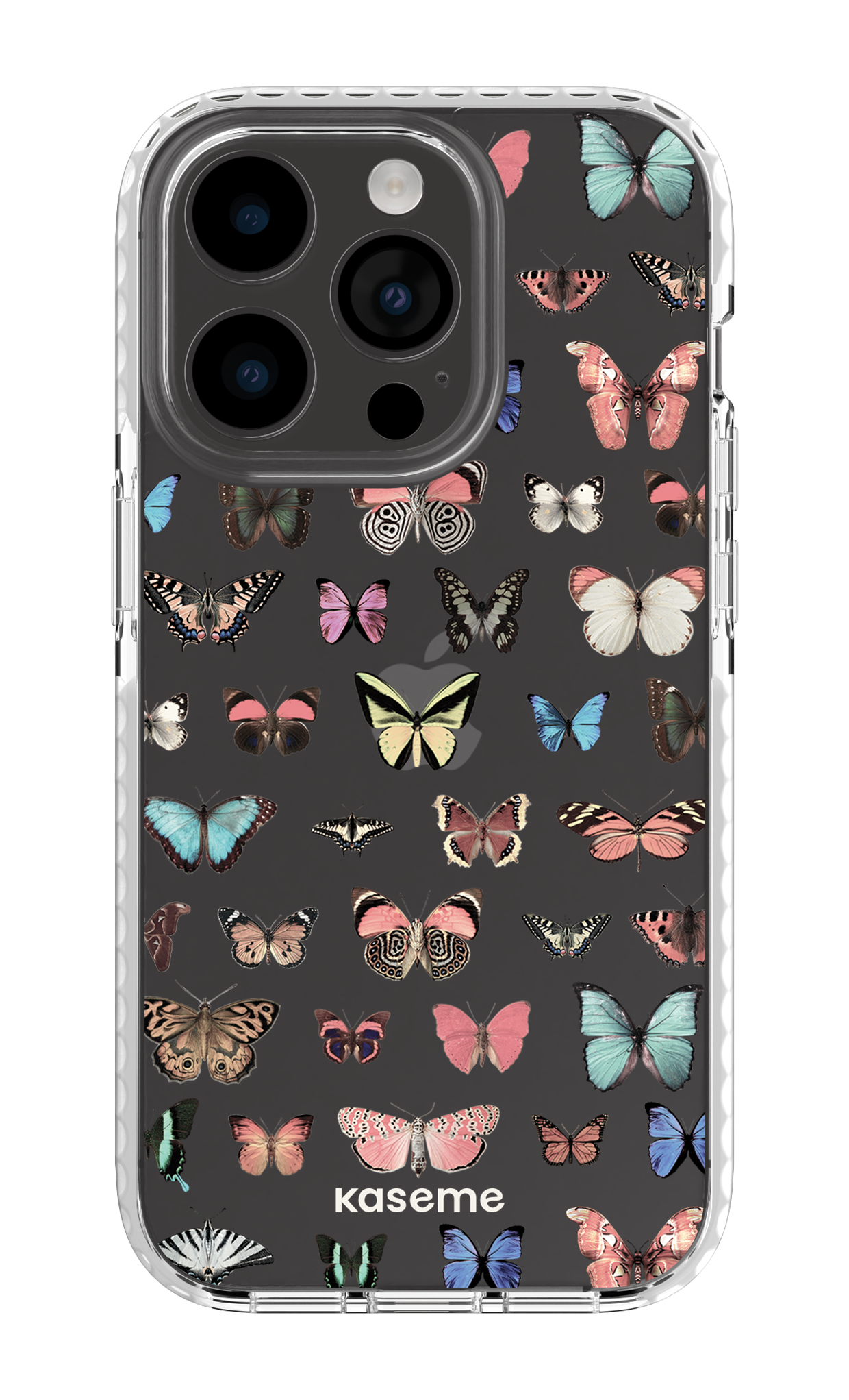 iPhone 14 Pro Clear Case white Paloma clear case -