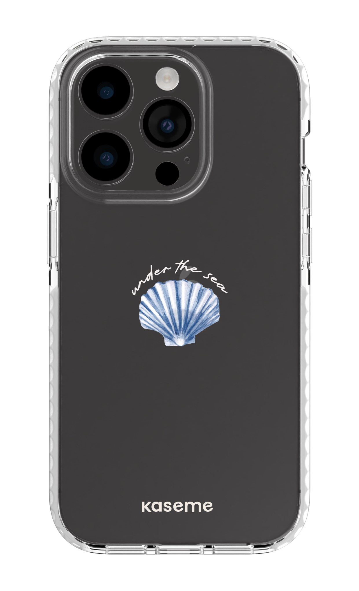 iPhone 14 Pro Clear Case white Sealia Clear Case -