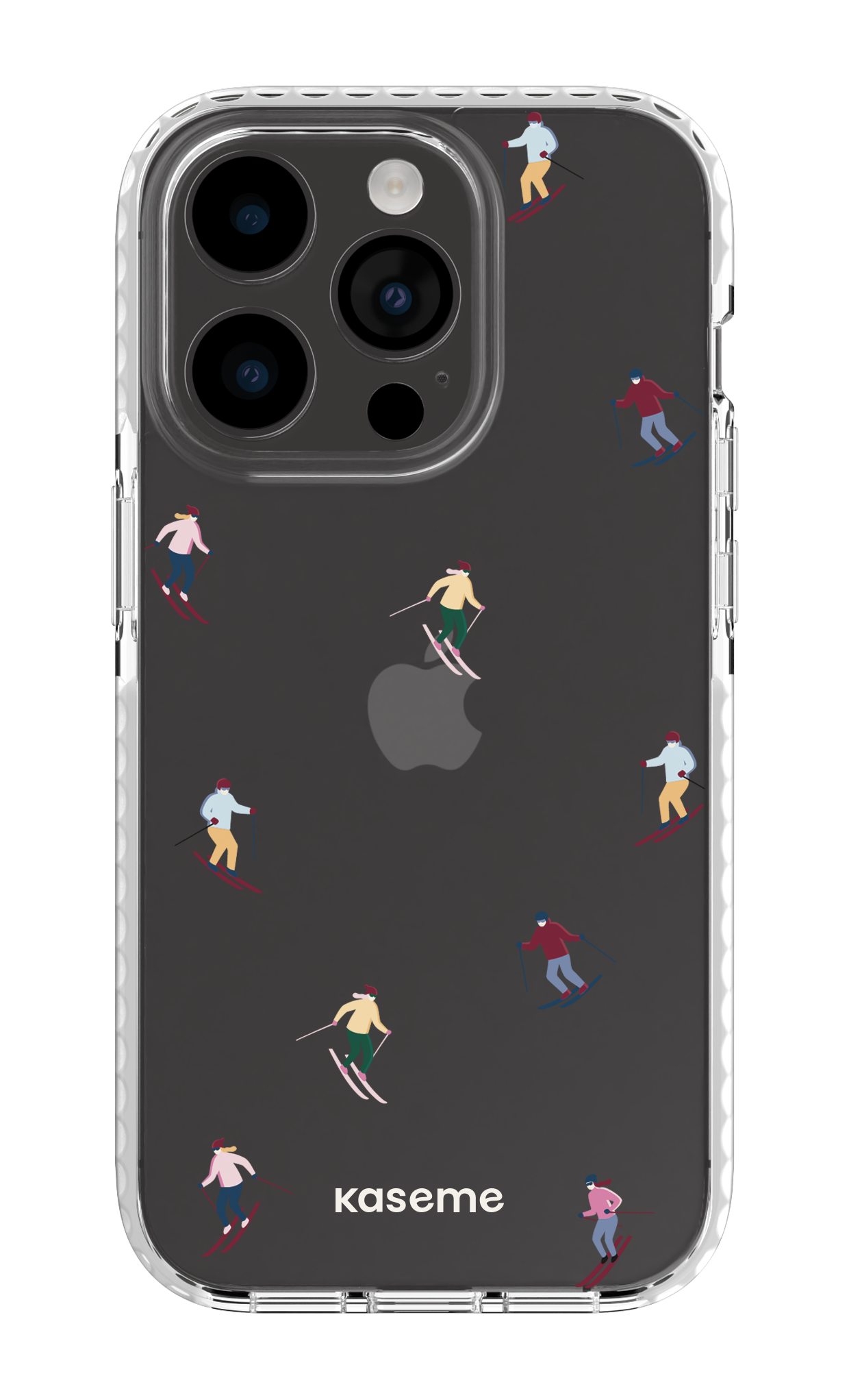 iPhone 14 Pro Clear Case white Slope Clear Case -