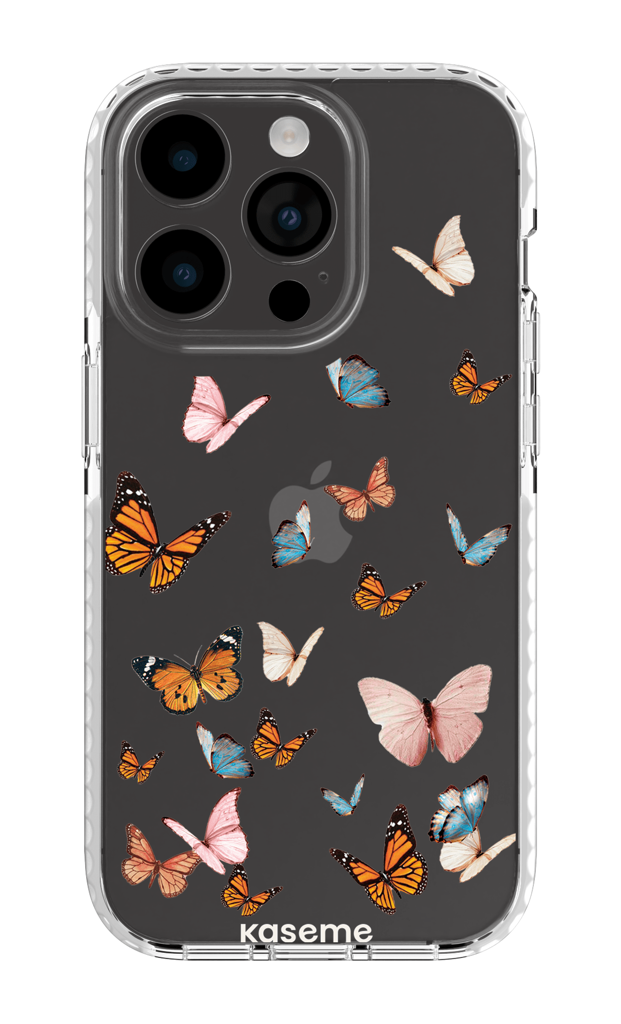 iPhone 14 Pro Clear Case white Soarin Clear Case -