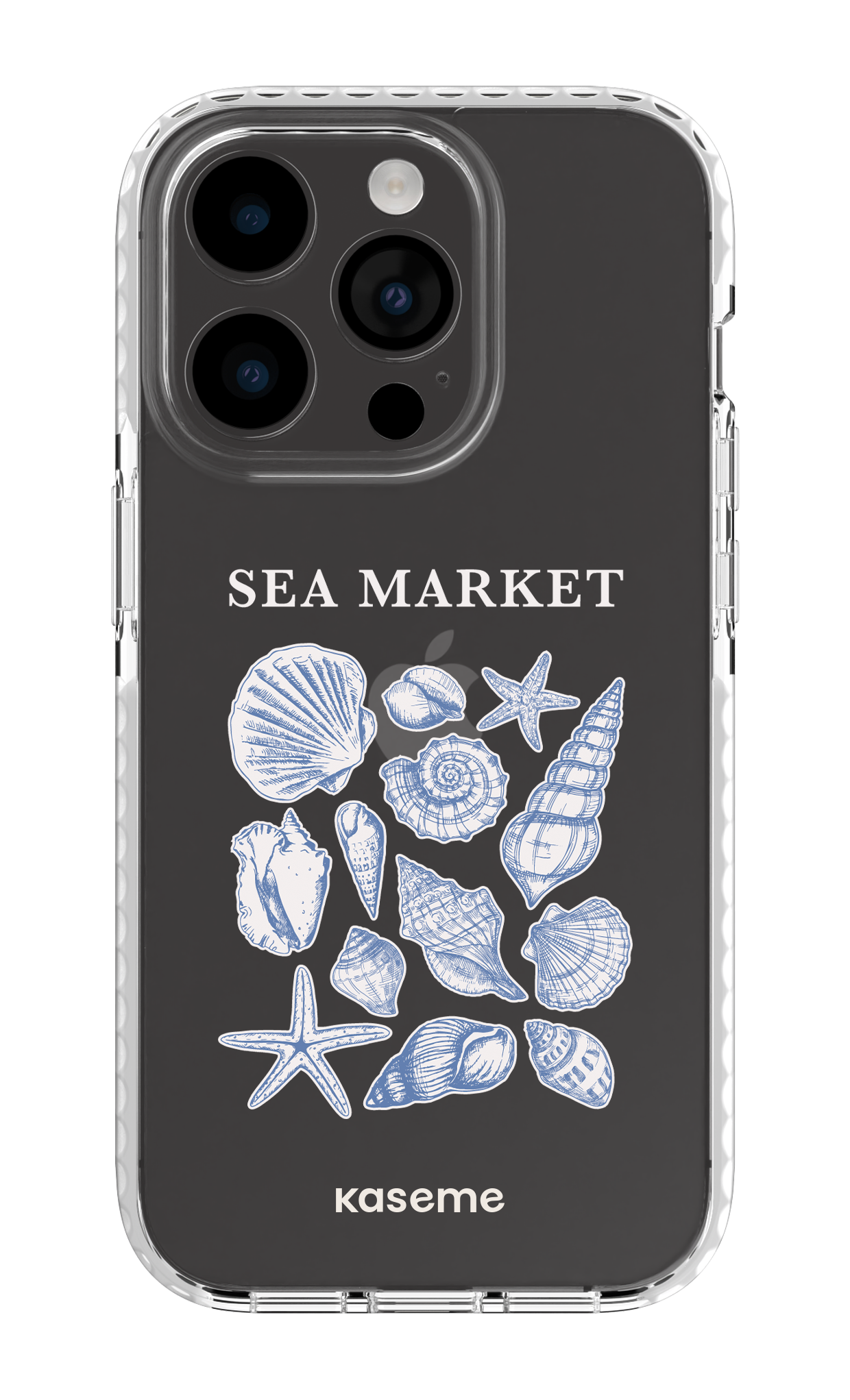 iPhone 14 Pro Clear Case white Souvenir Clear Case -