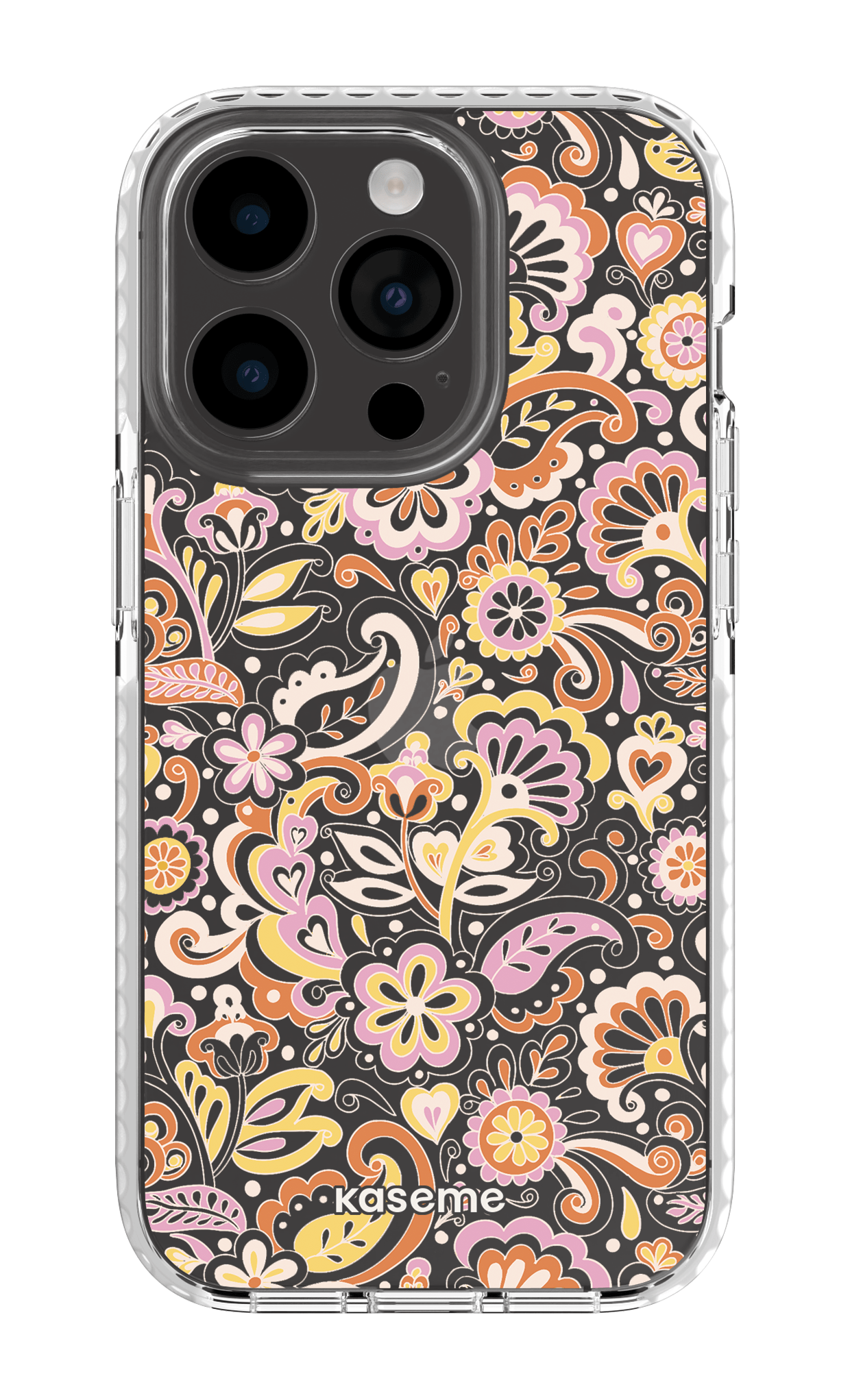 iPhone 14 Pro Clear Case white Sunbathe Clear Case -