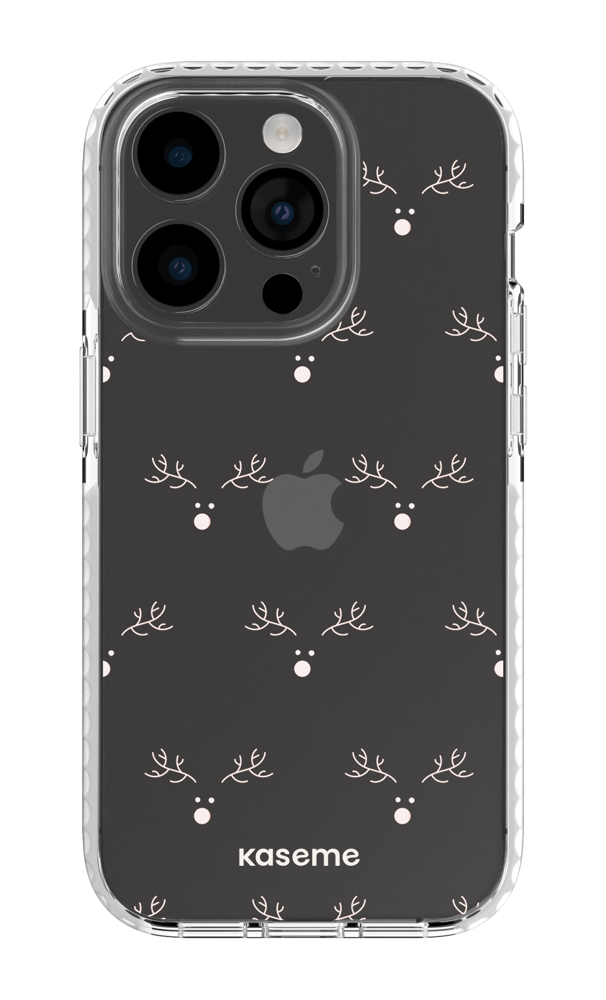 iPhone 14 Pro Clear Case white Vixen Clear Case -